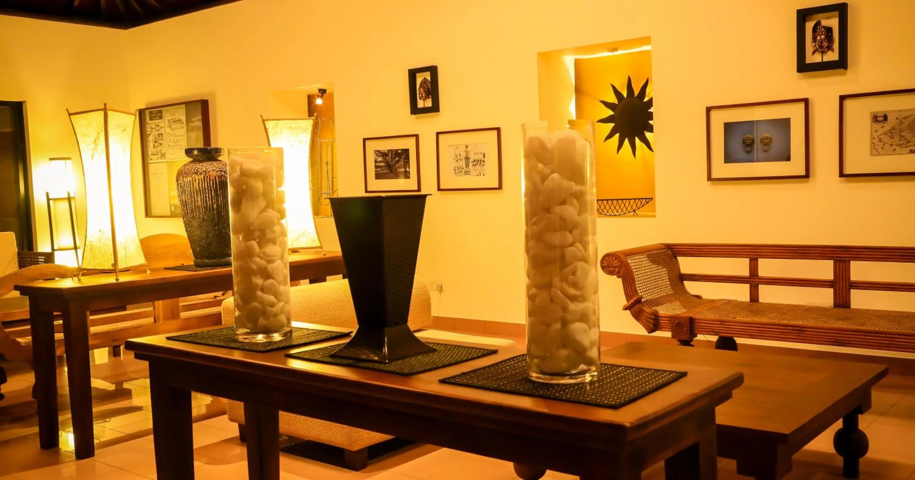 Living room in Villa Escondite - The Hotel