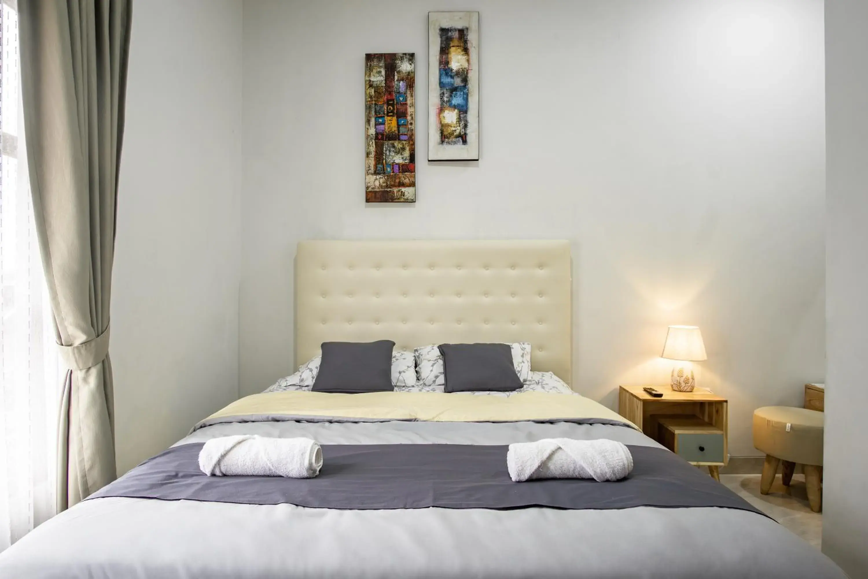 Bed in Bisma Balcony Homestay Bed in Bisma Balcony Homestay