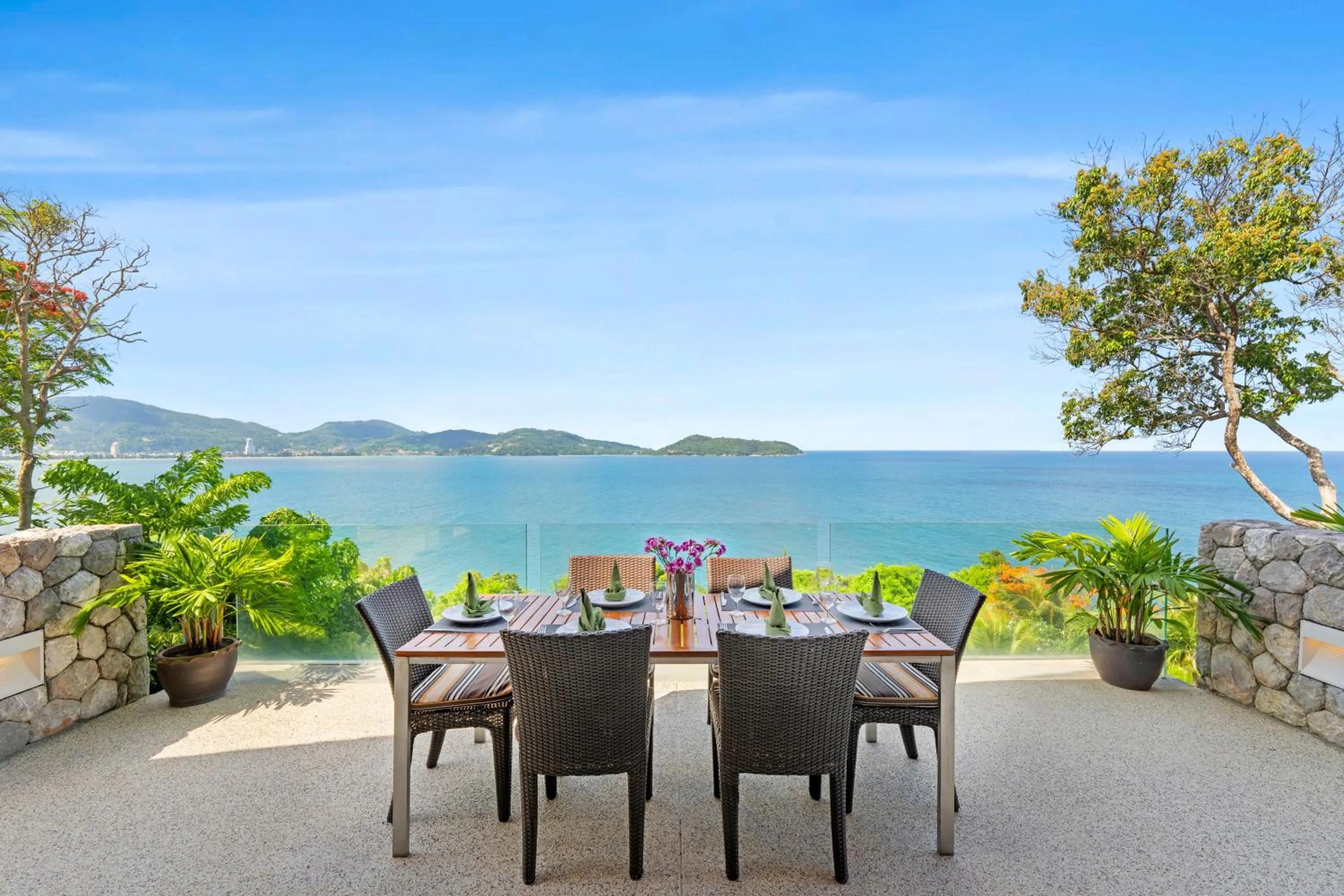 Balcony/Terrace in Villa Hale Malia