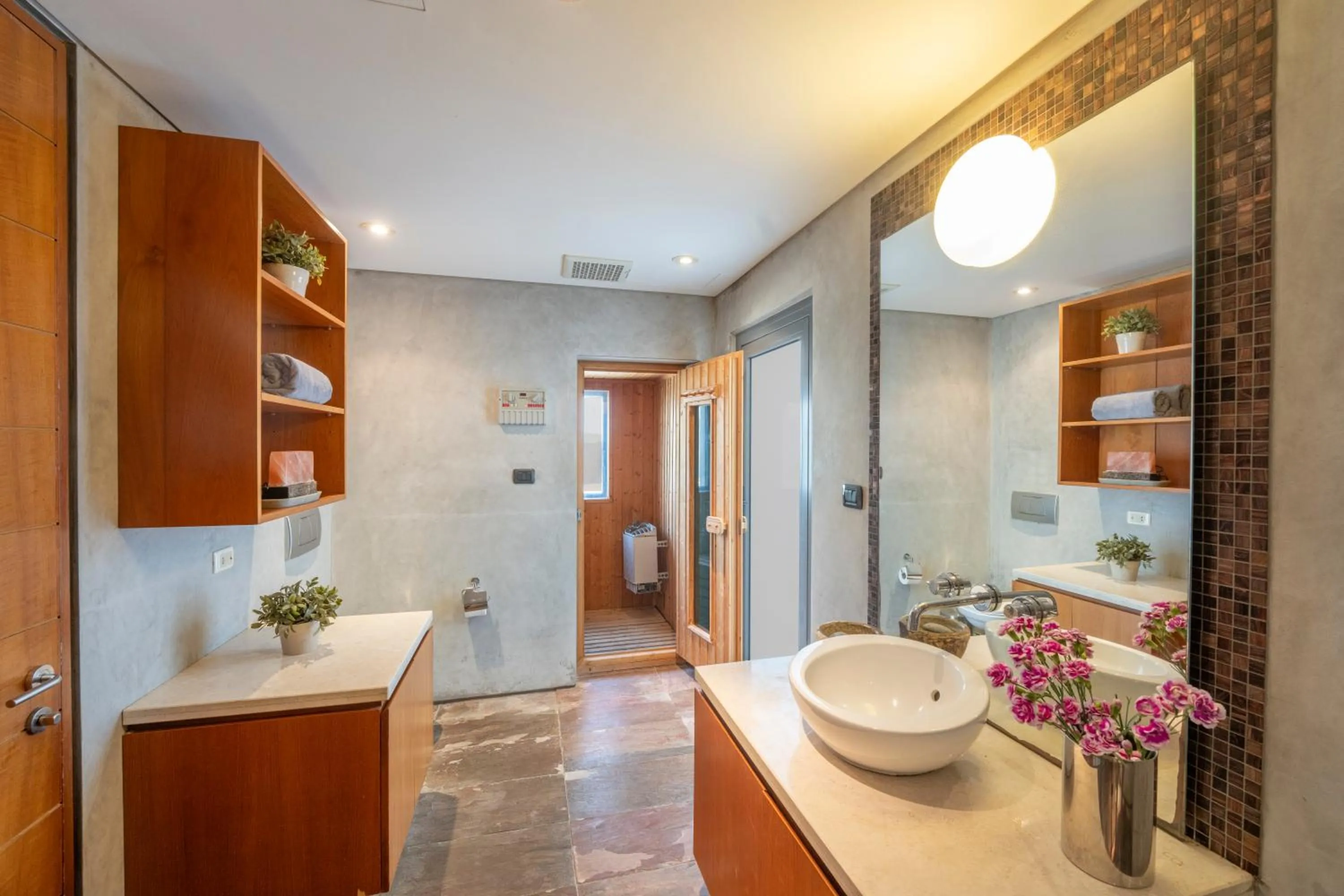 Bathroom in Villa Hale Malia