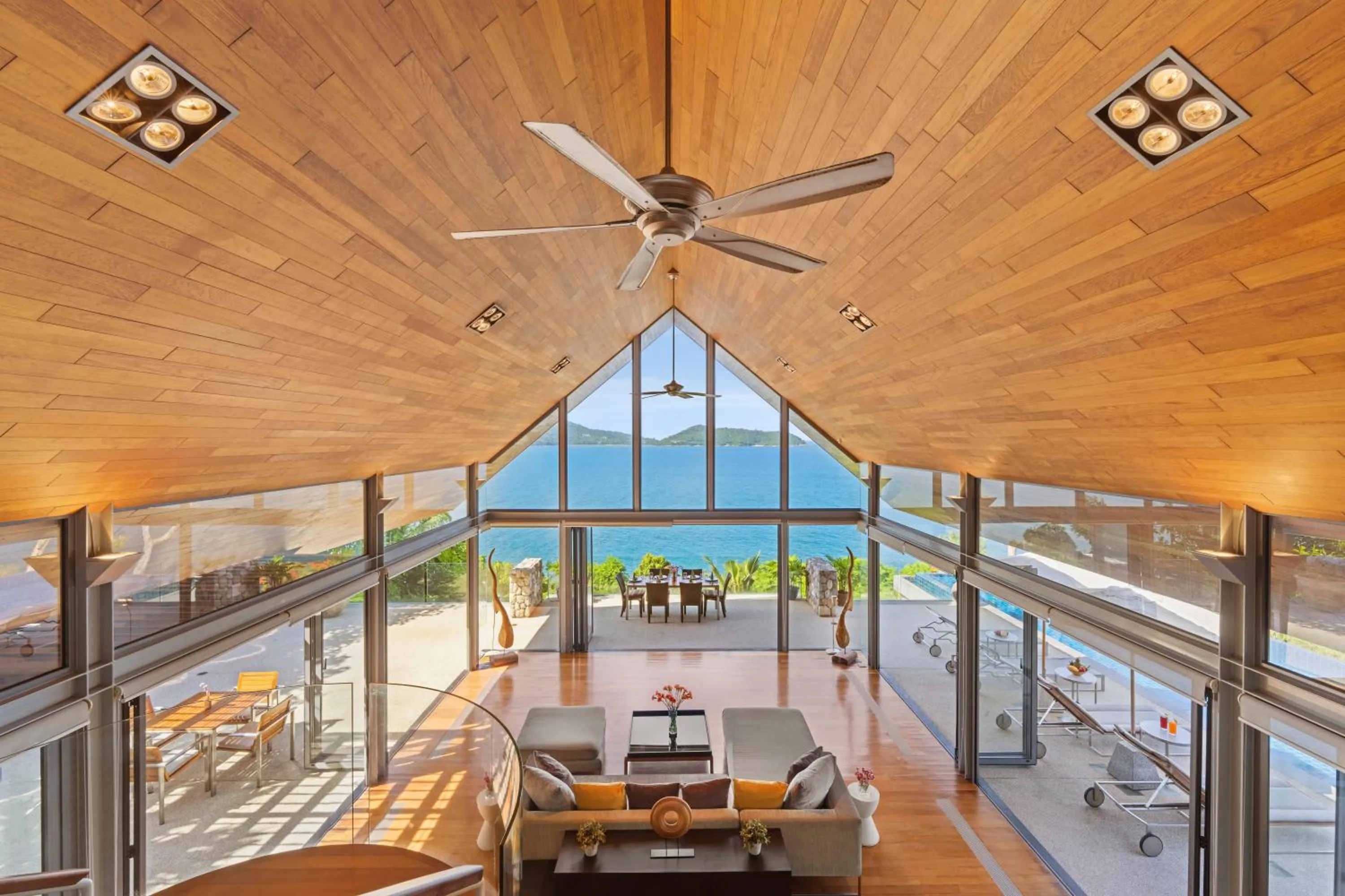 Natural landscape in Villa Hale Malia