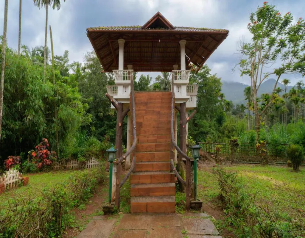 Seating area in Misty Heights by The Sanihara