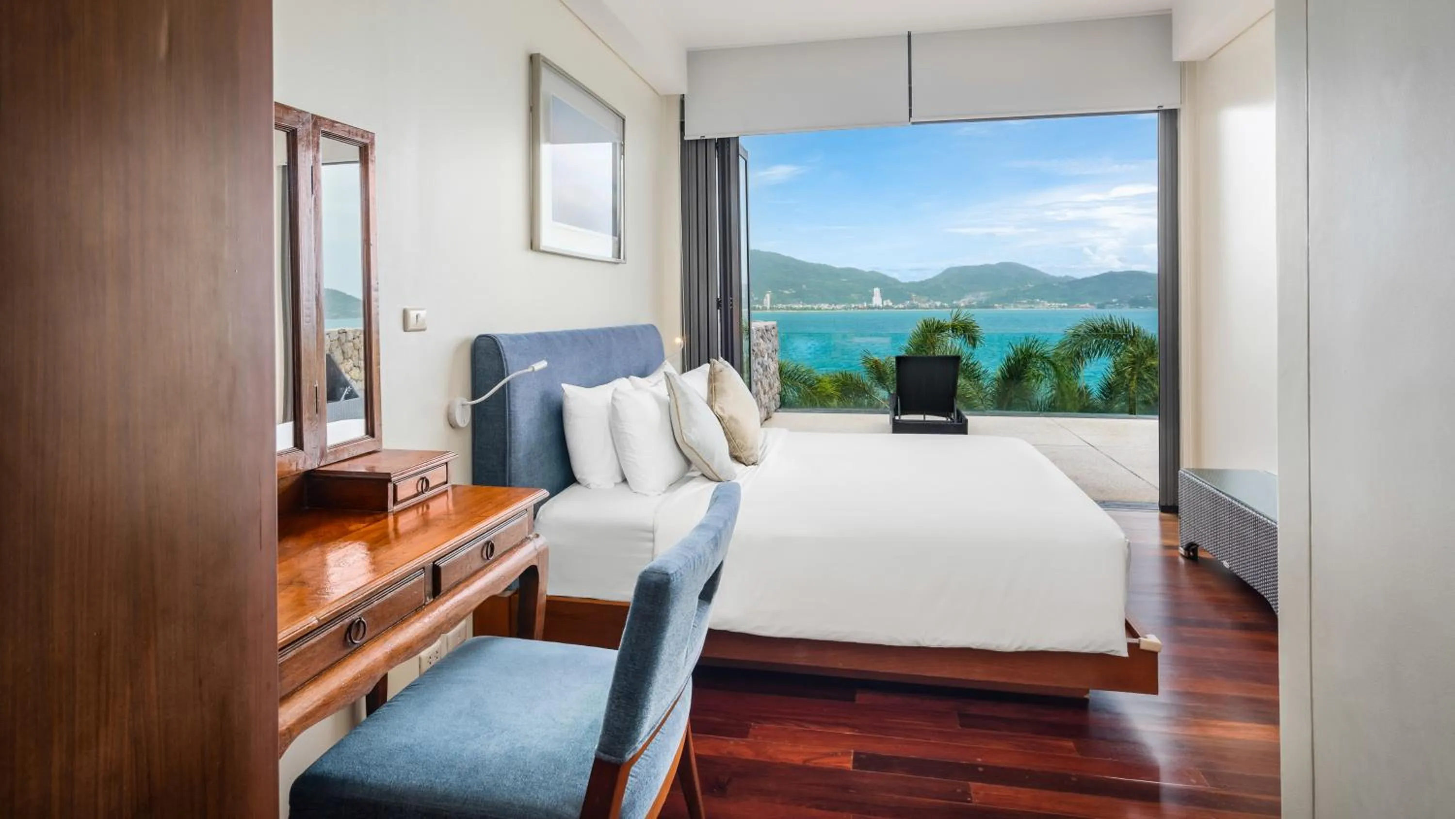 Bed in Villa Rom Trai