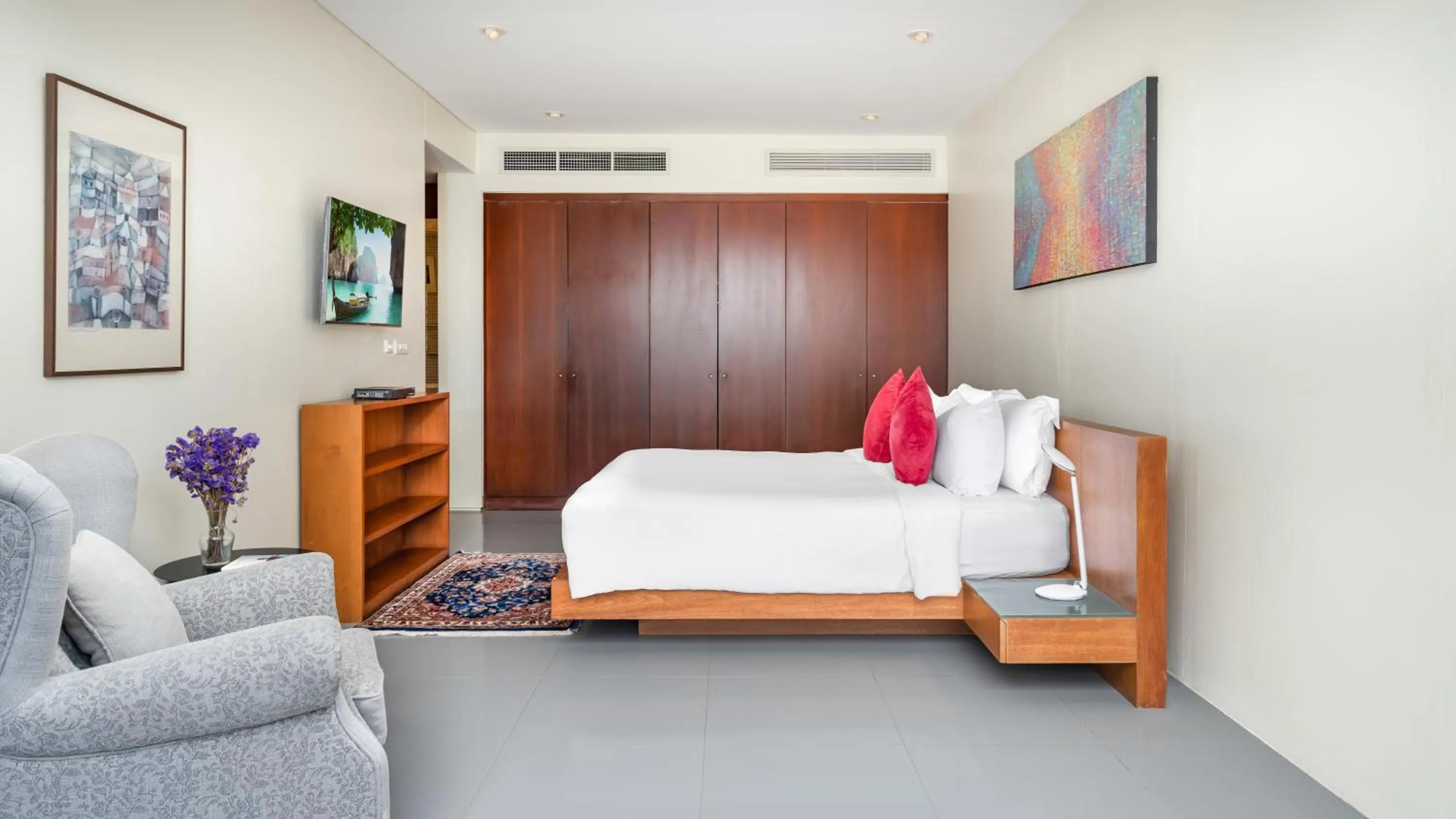 Bed in Villa Rom Trai