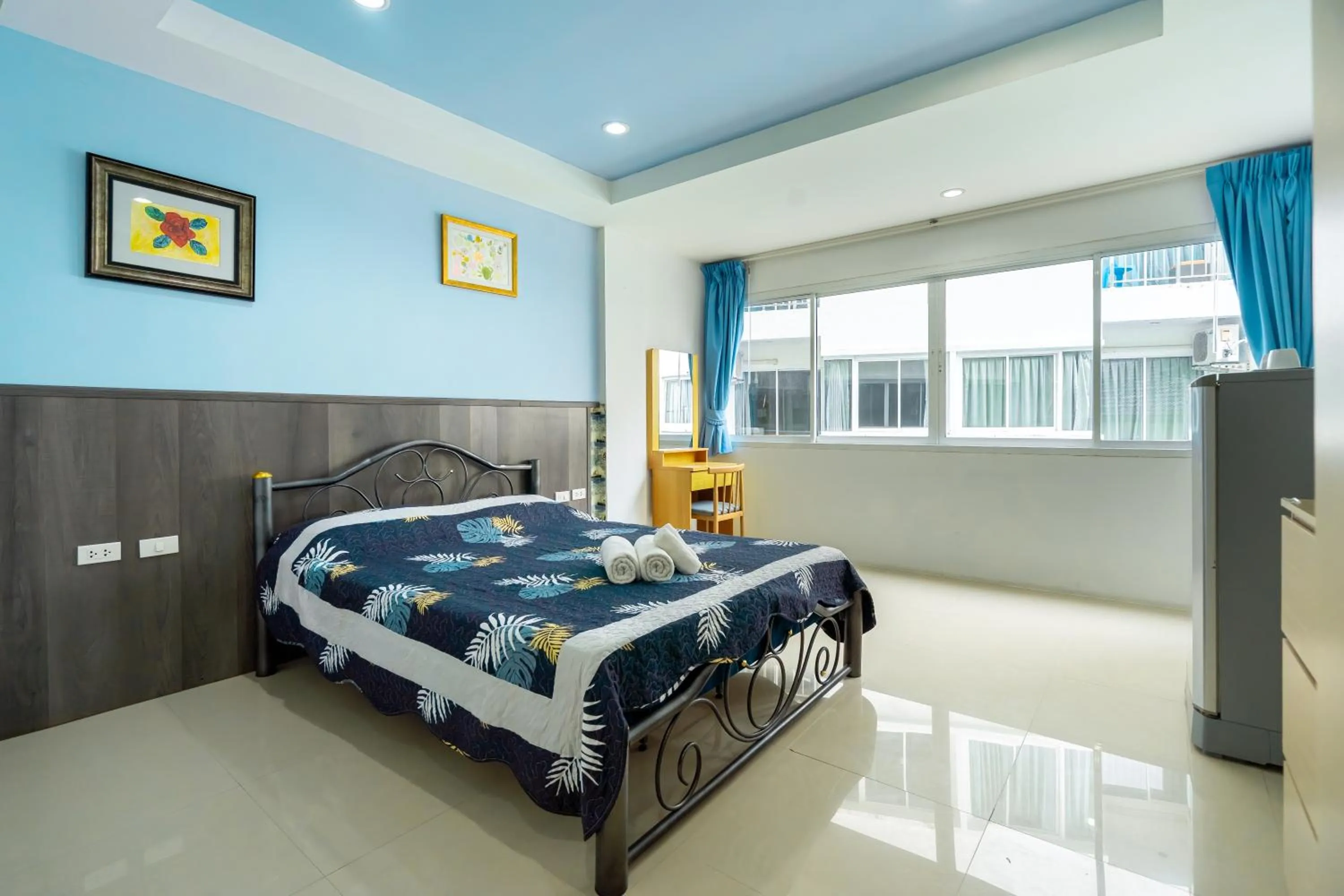 Bedroom, Bed in Nice to meat you Rooms