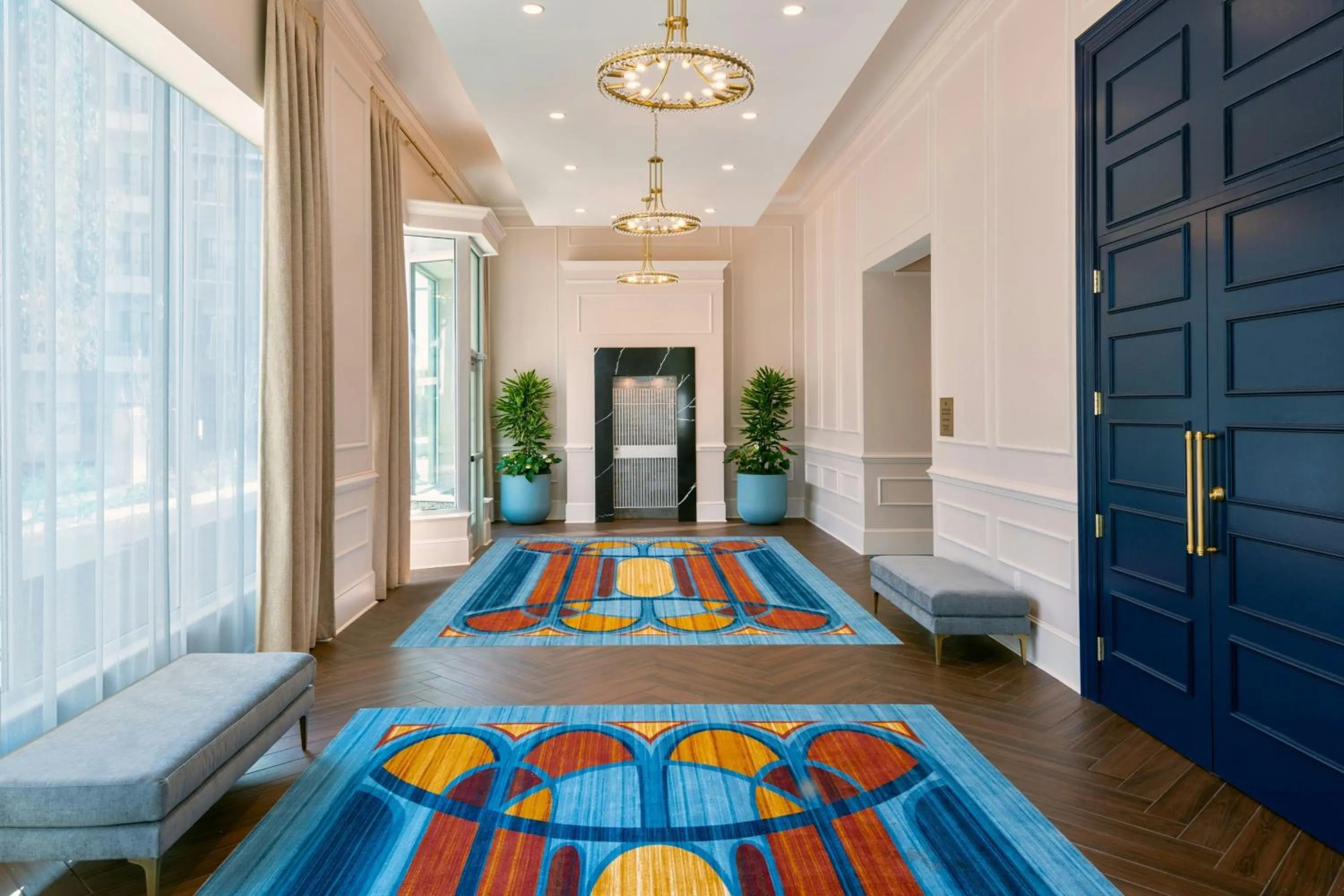 Lobby or reception, Bed in Courtyard by Marriott Gainesville GA