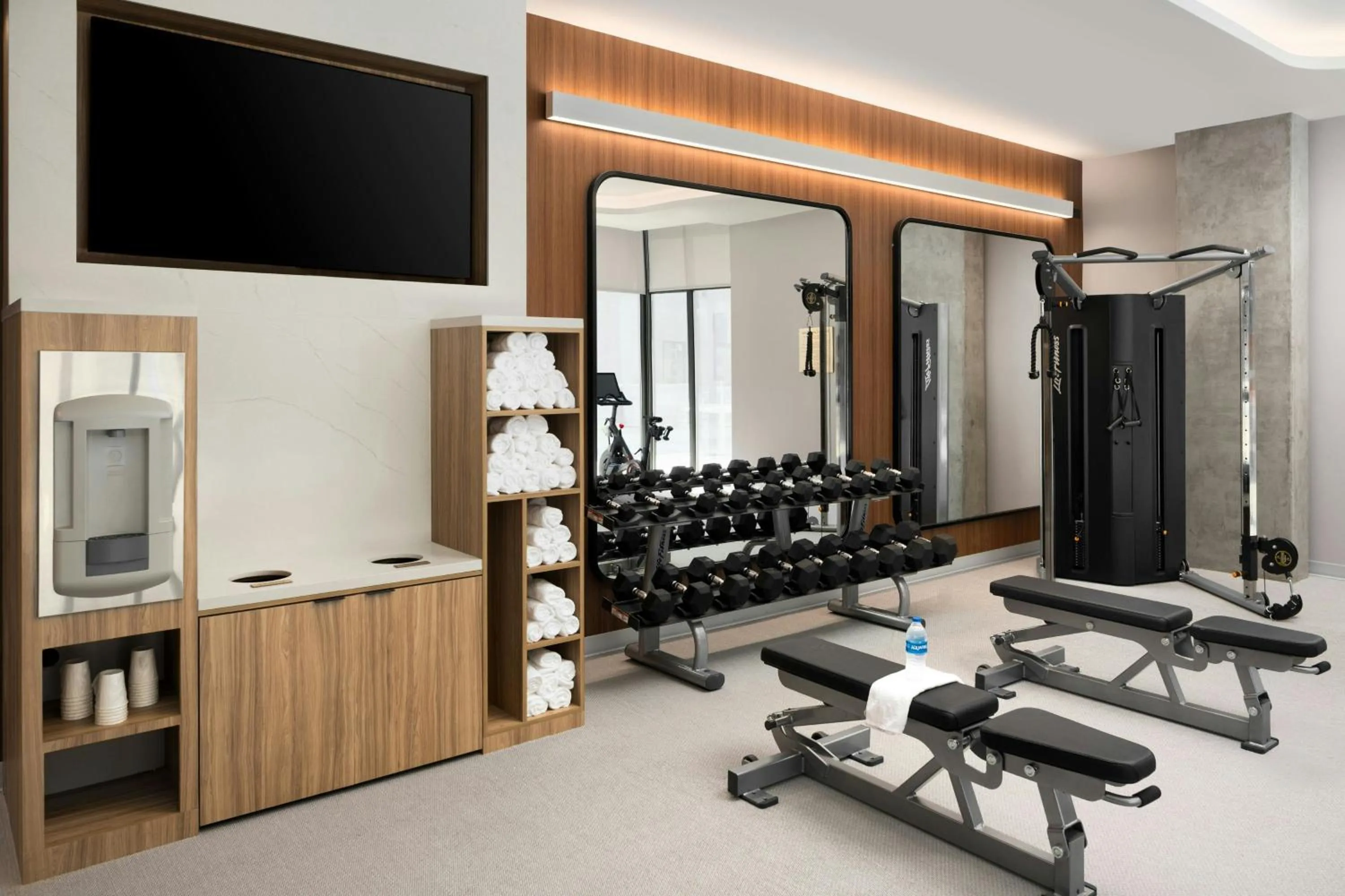 Fitness centre/facilities in Courtyard by Marriott Gainesville GA
