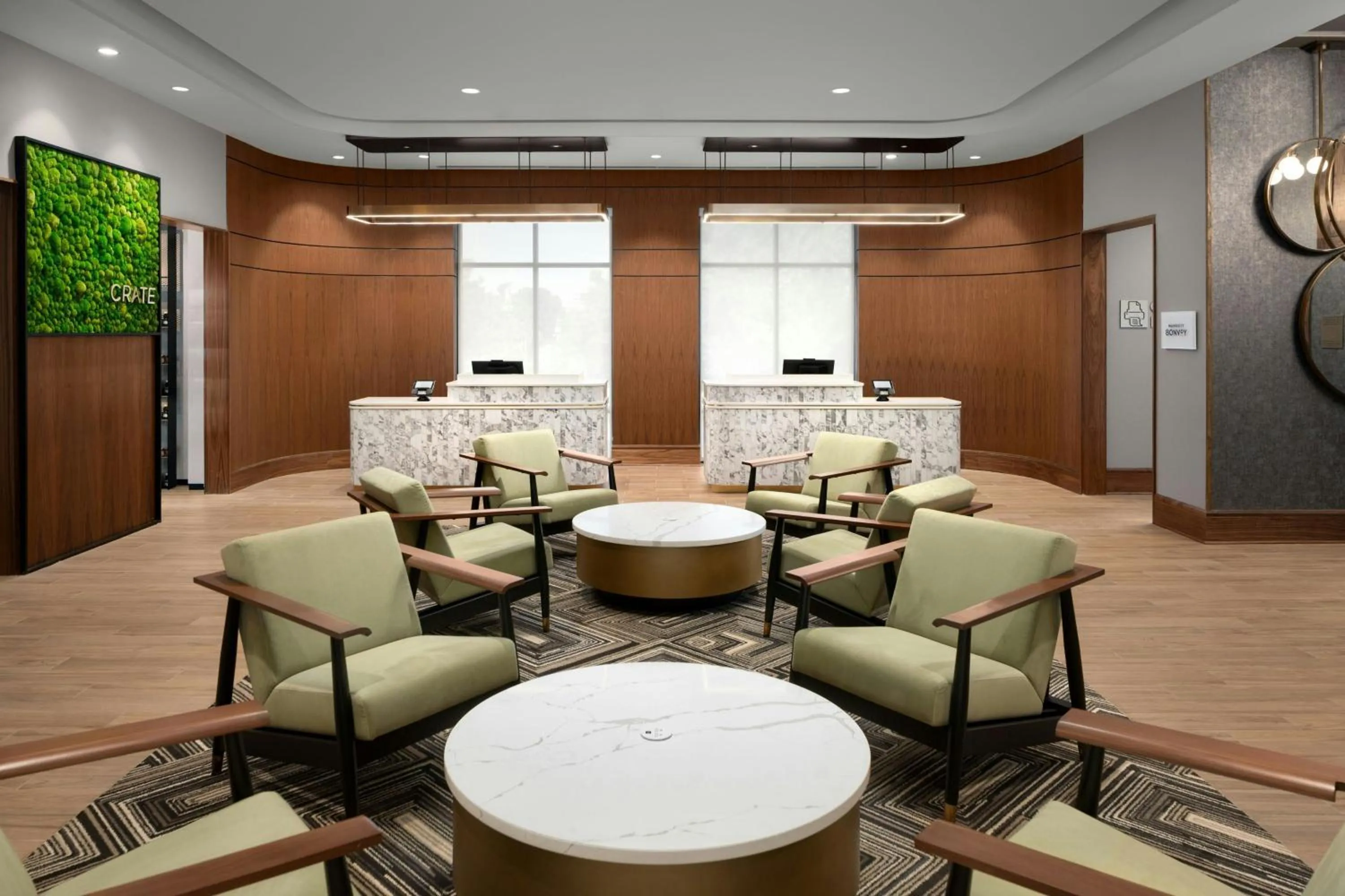 Lobby or reception in Courtyard by Marriott Gainesville GA
