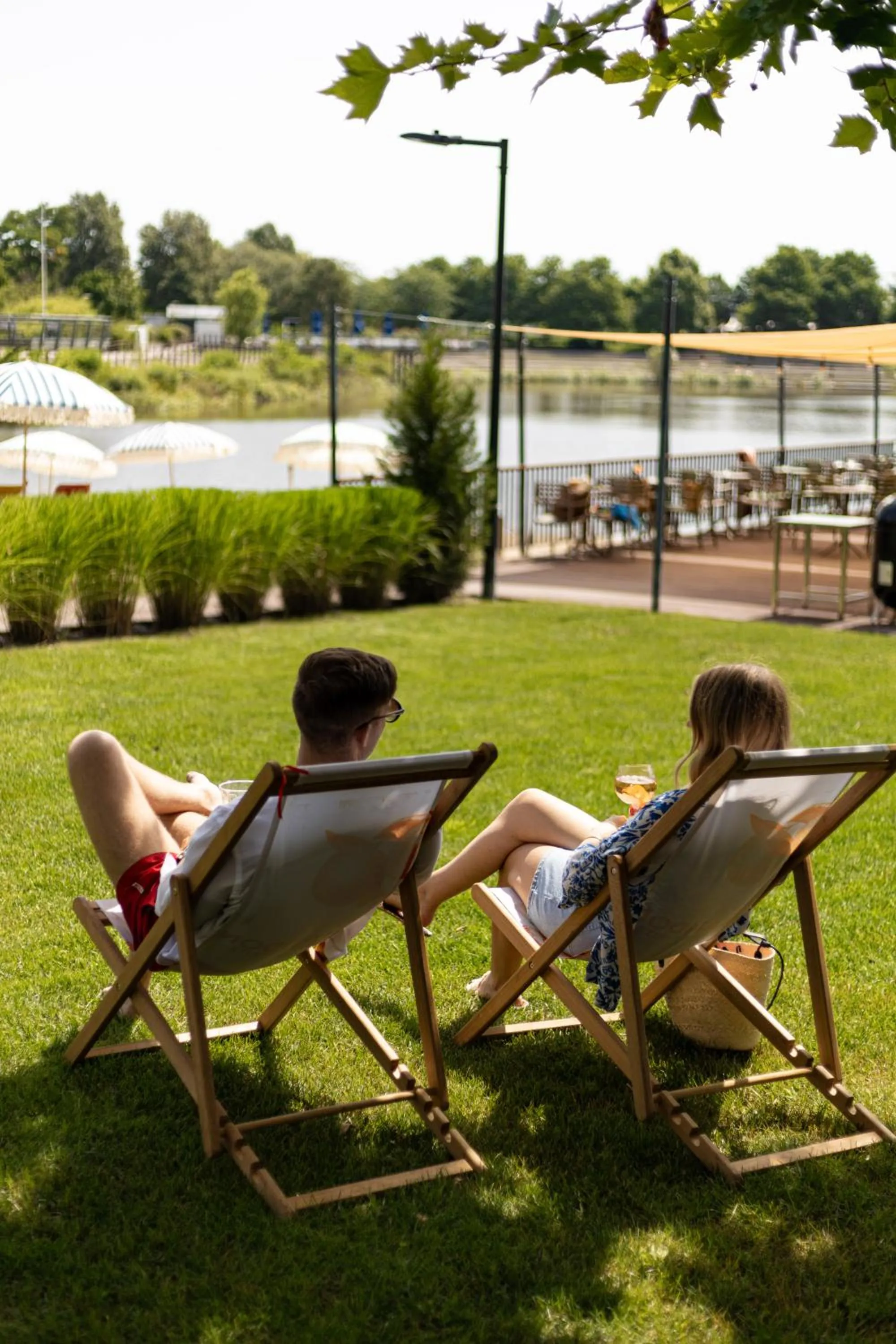 Beach in Radisson Hotel Budapest BudaPart