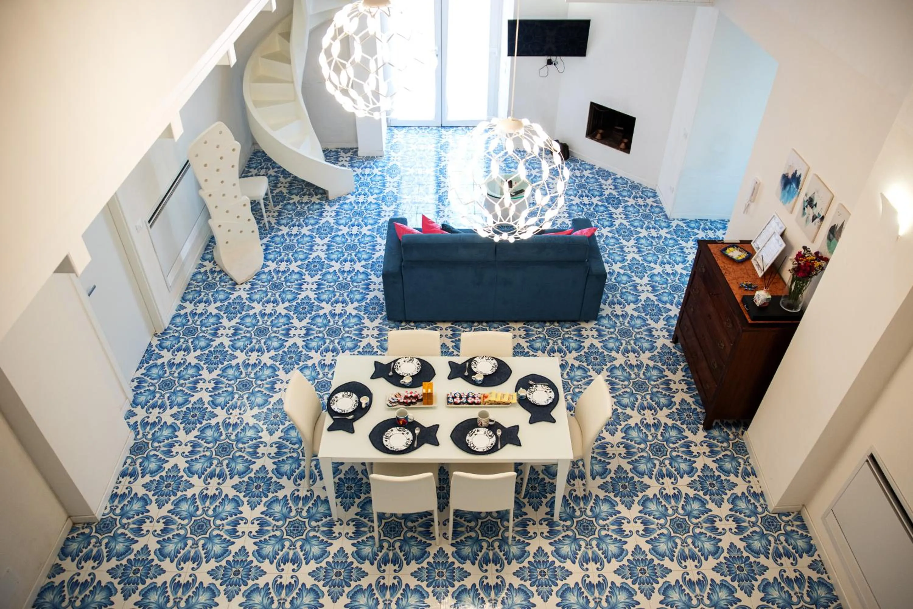 Living room in River Song - Vietri sul Mare