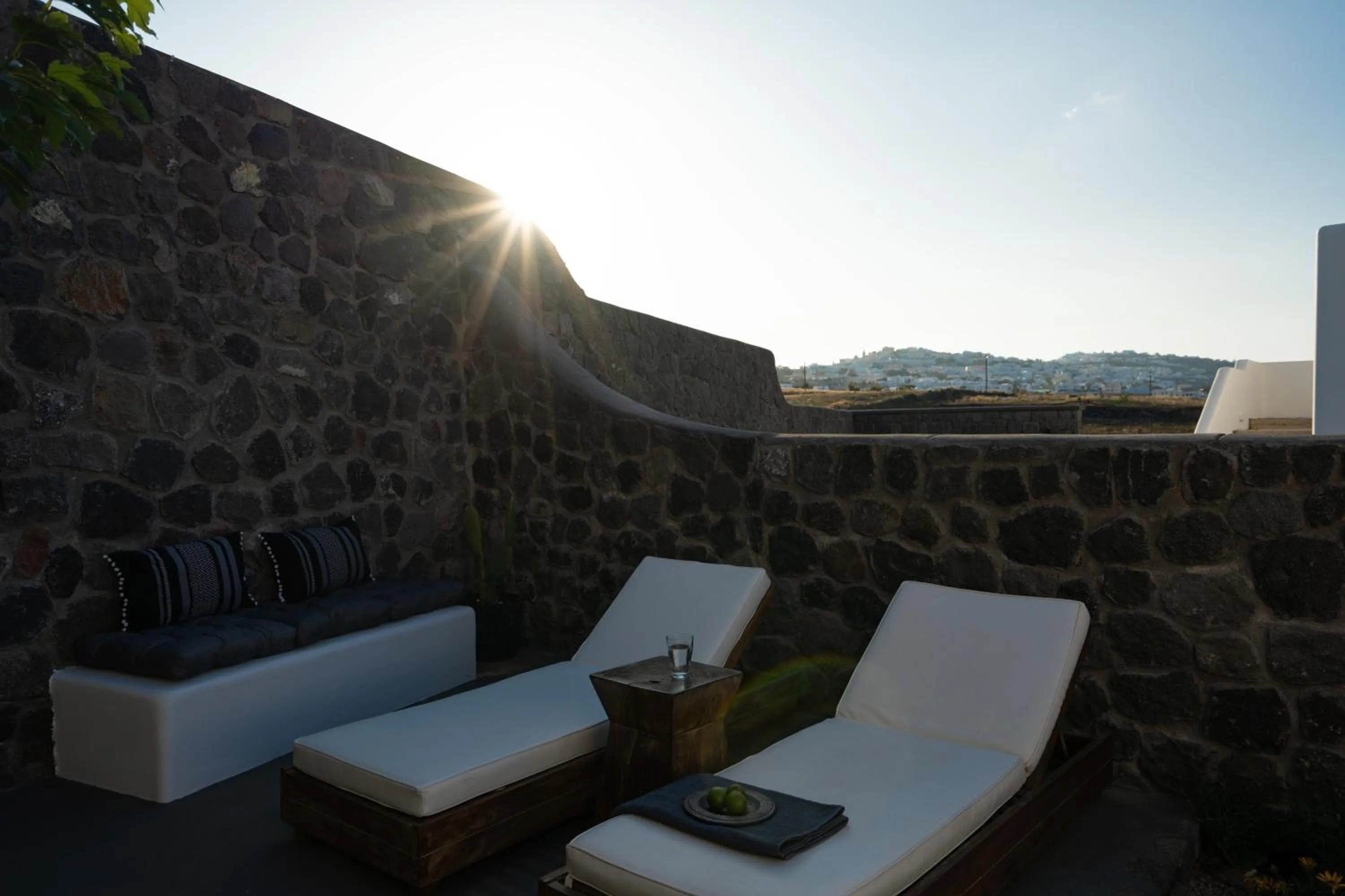 Seating area in Santa Mar ECO Suites