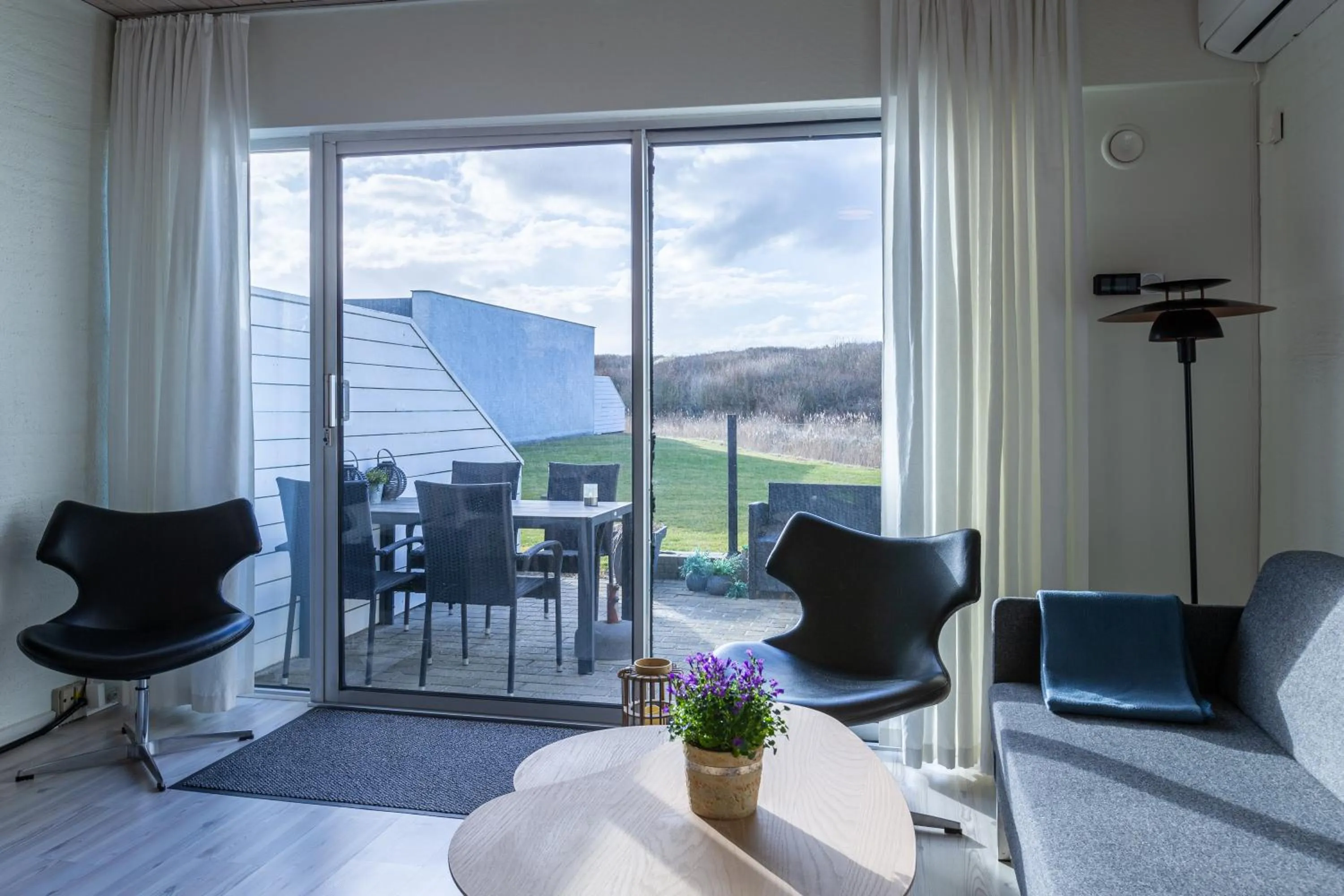 Living room in Agger Holidays