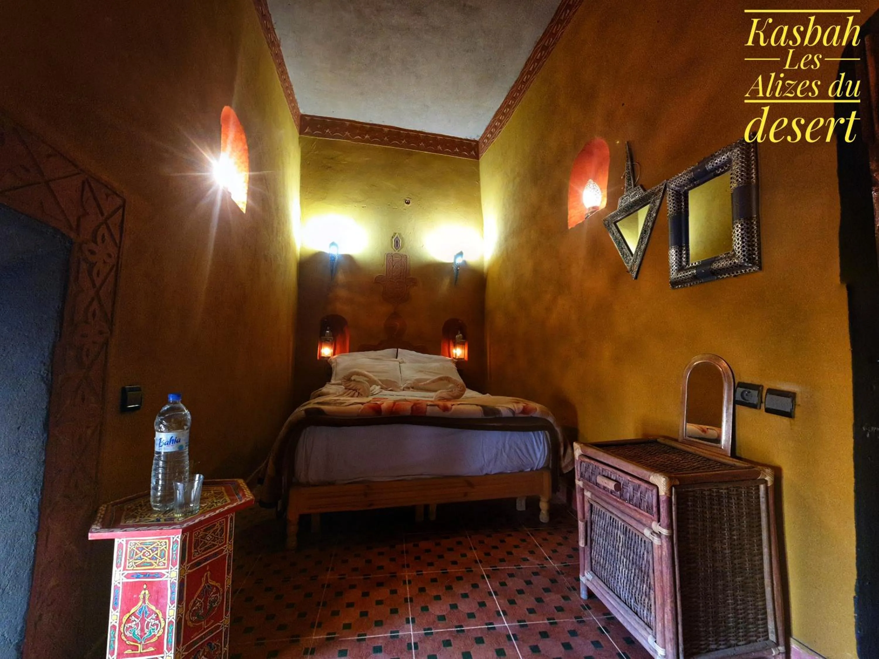 Triple Room with Private Bathroom in Kasbah Les Alizes Du Desert