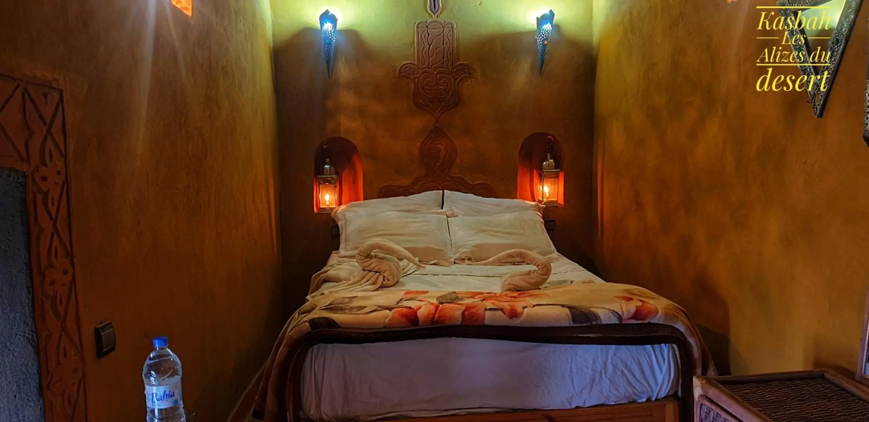 Double Room with Bathroom in Kasbah Les Alizes Du Desert Double Room with Bathroom in Kasbah Les Alizes Du Desert