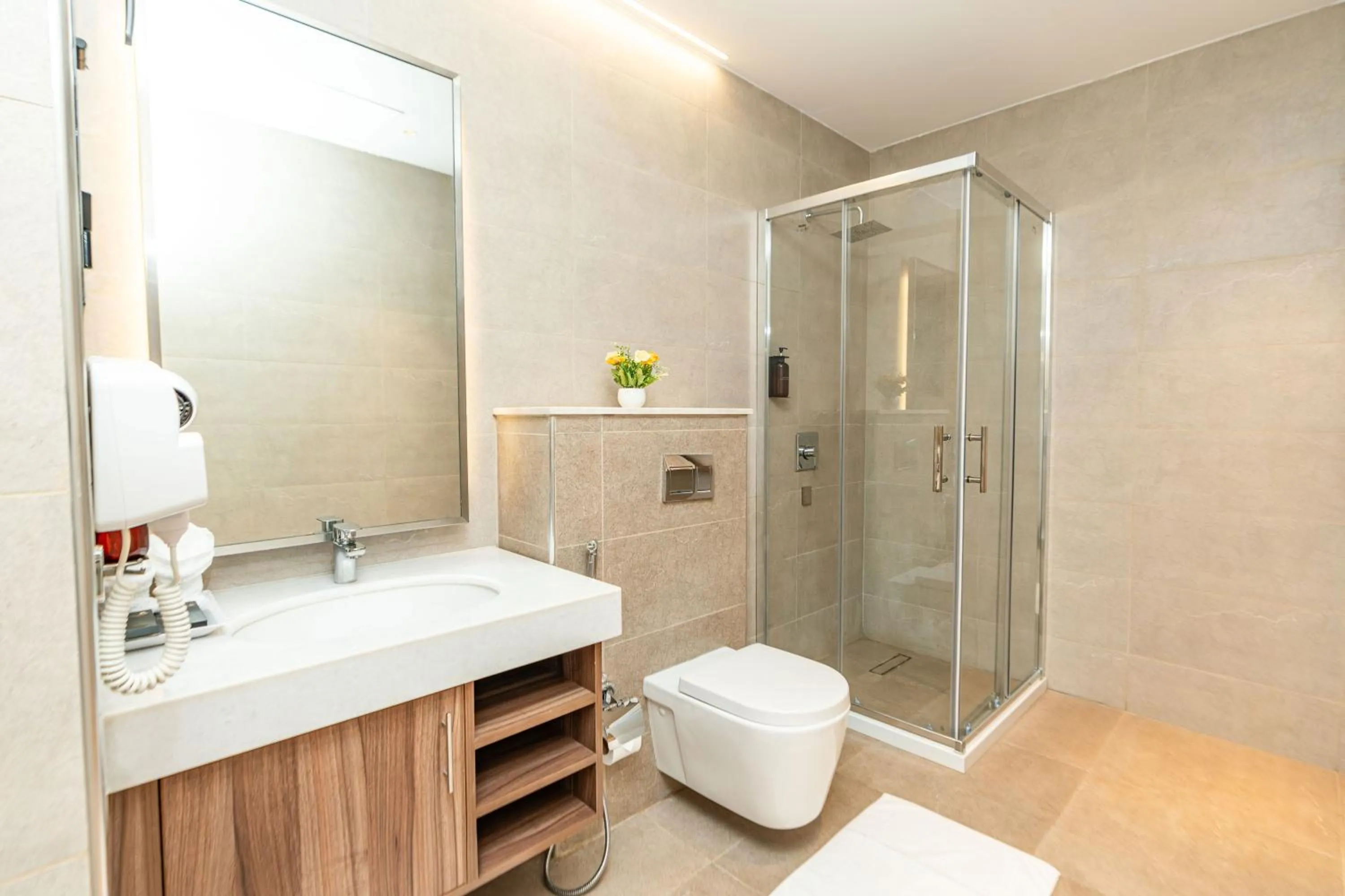 Shower in Kyriad Muscat