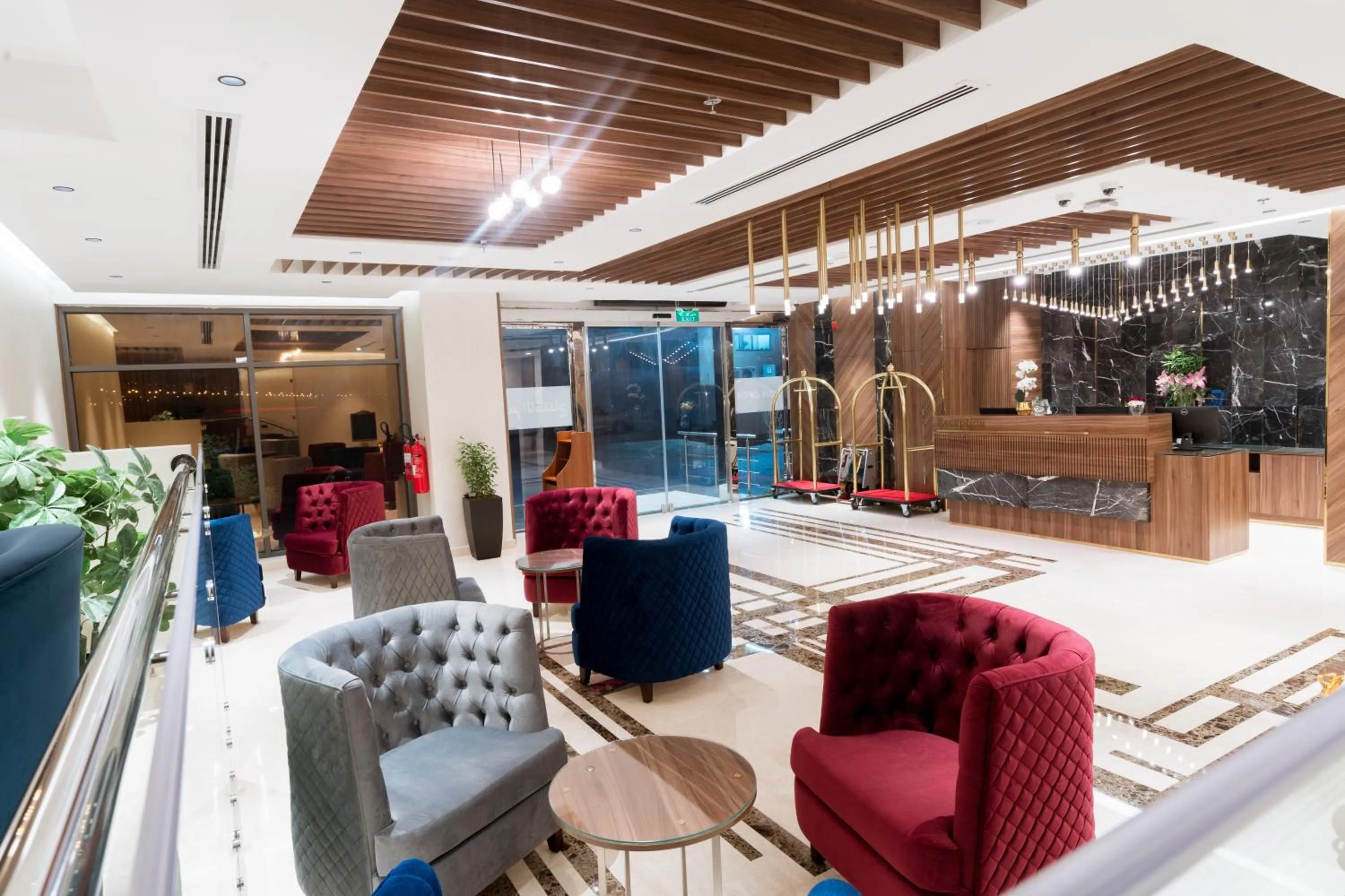 Lobby or reception in Kyriad Muscat