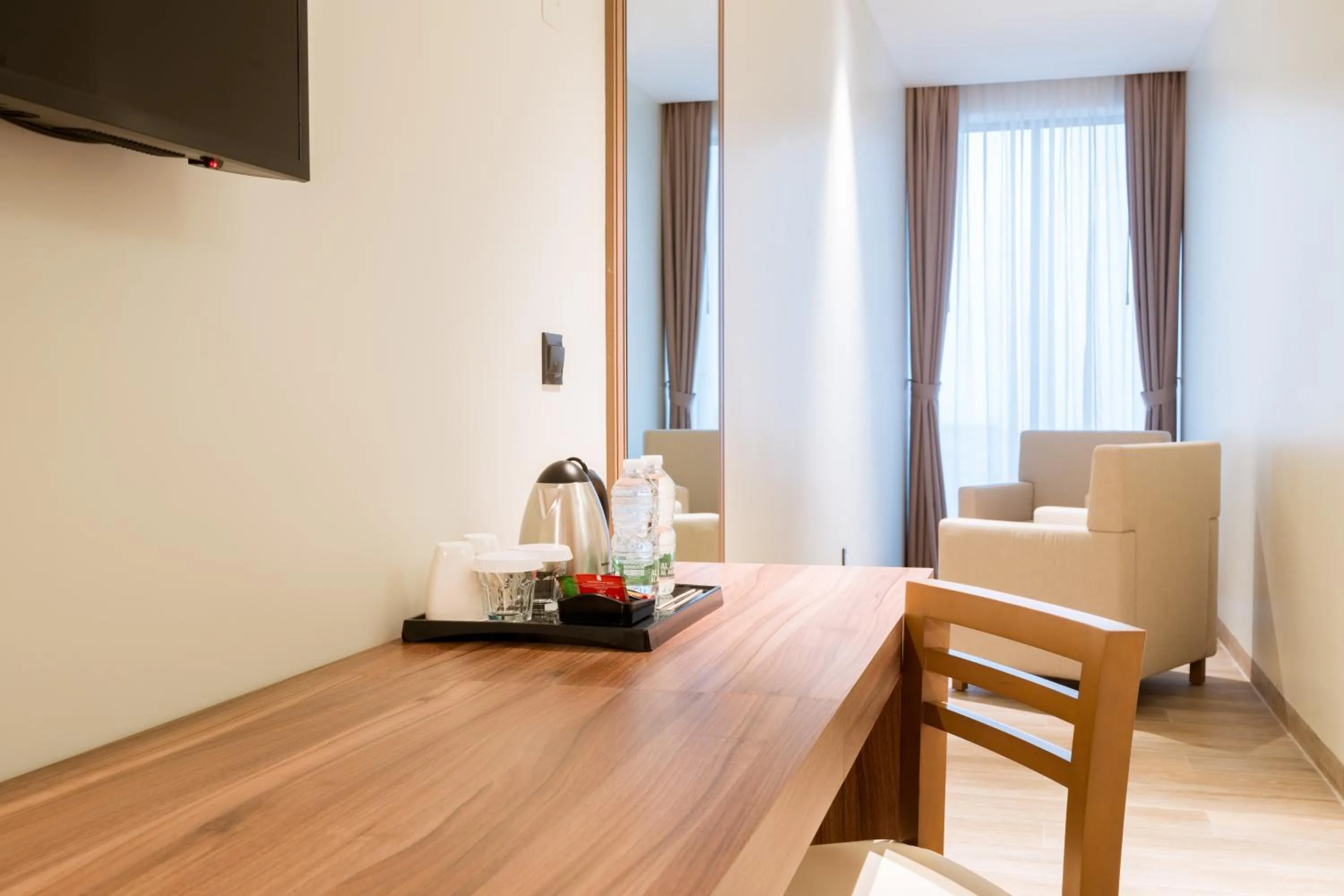 Coffee/tea facilities in Kyriad Muscat