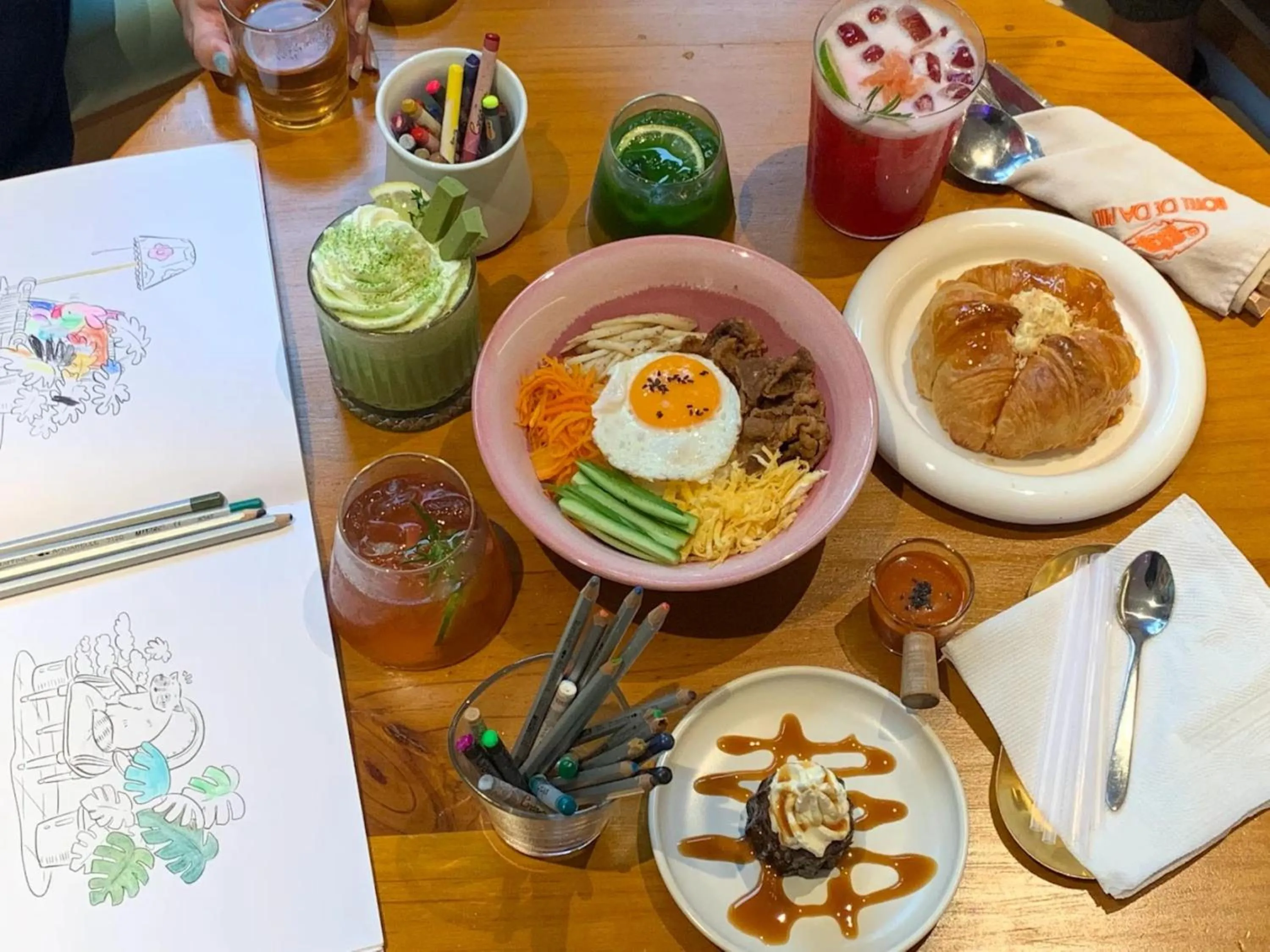 Food and drinks in Hôtel De Da Phu
