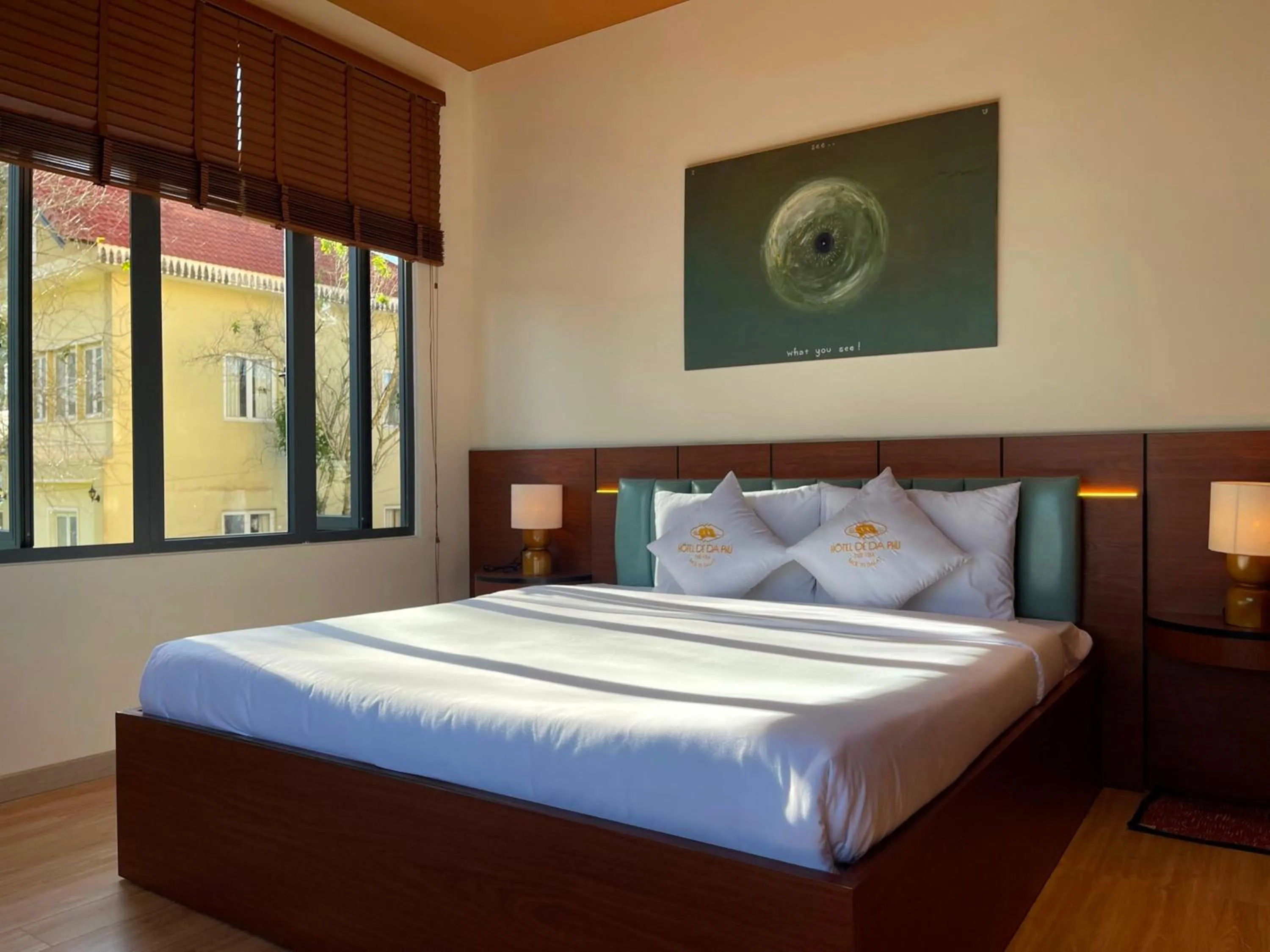 Bed in Hôtel De Da Phu