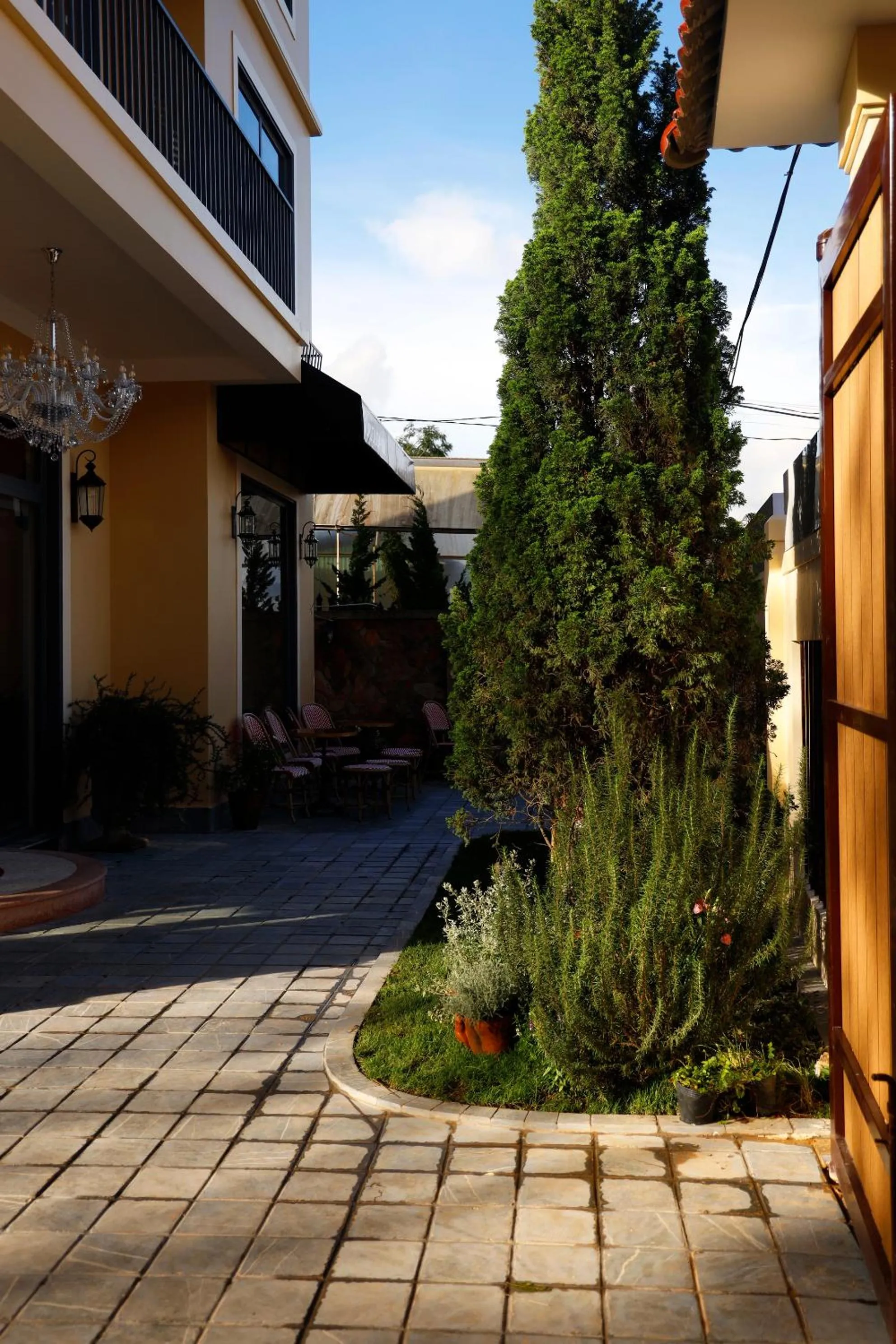 Patio in Hôtel De Da Phu