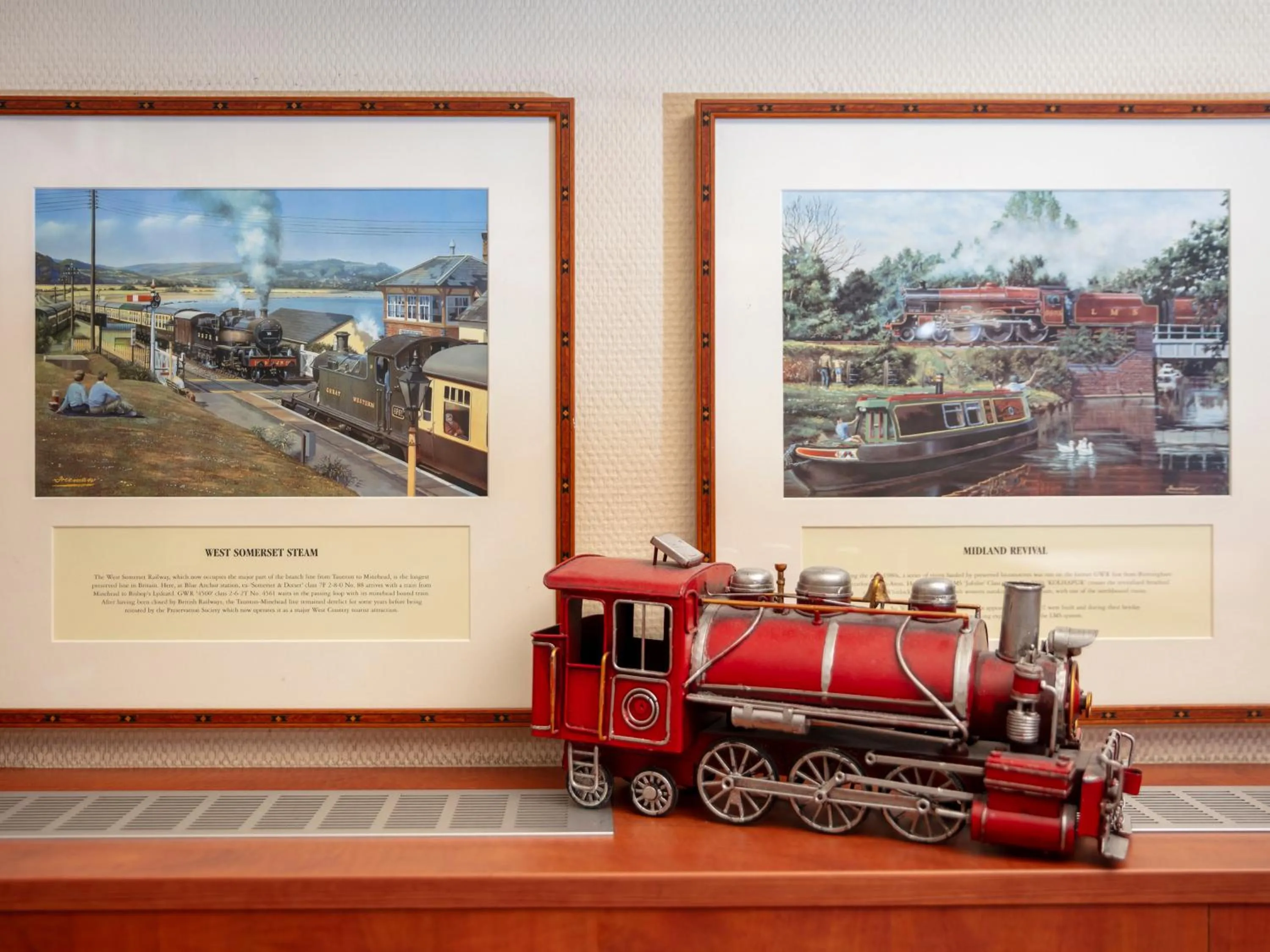 Decorative detail in A-Train Hotel