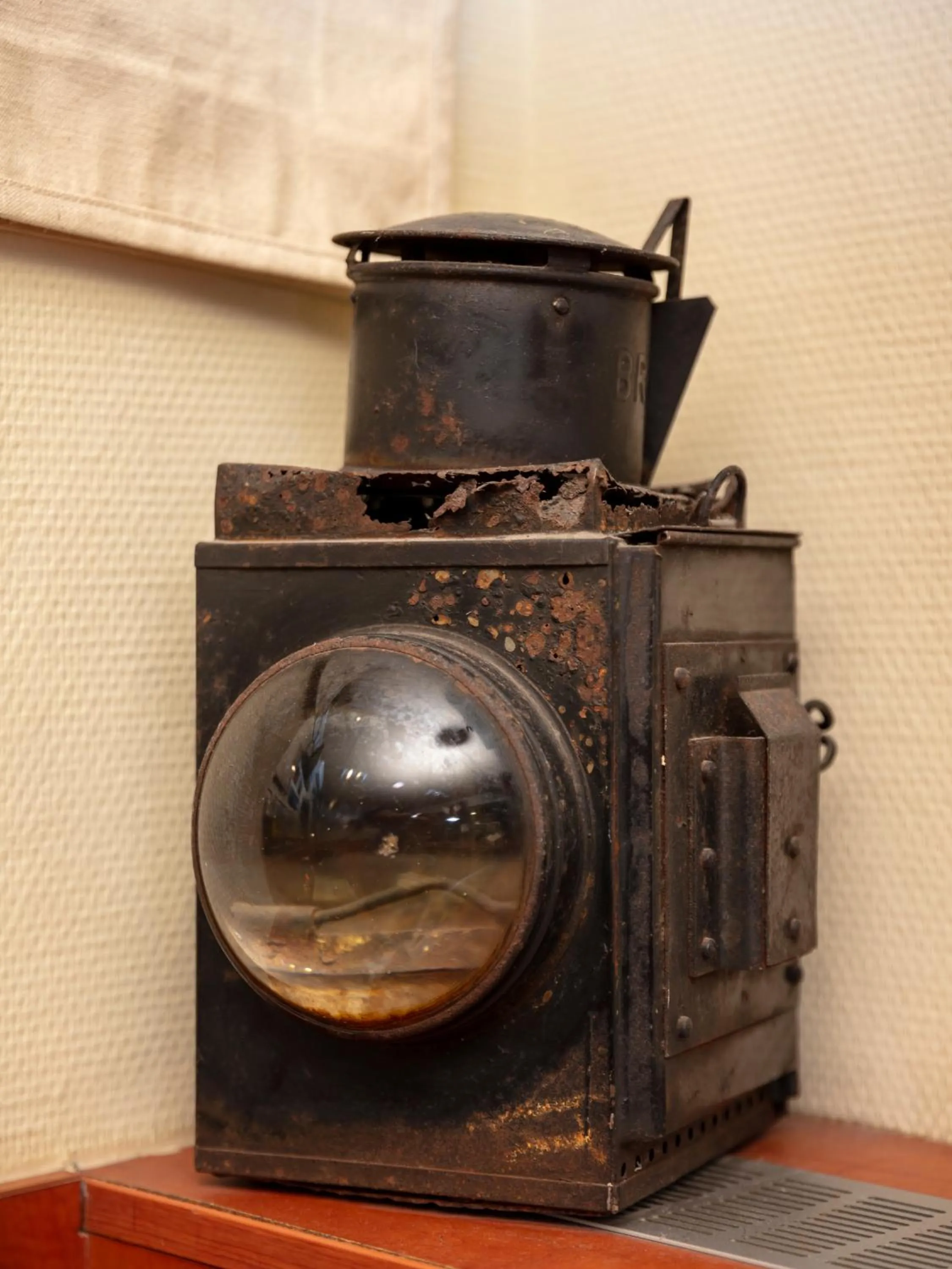 Decorative detail in A-Train Hotel