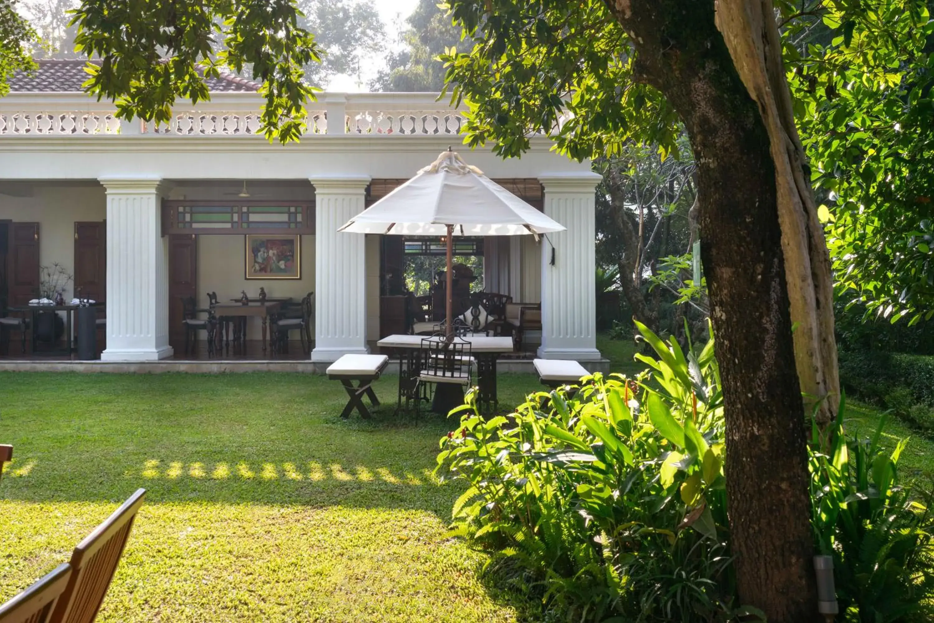 Garden view in Taru Villas Kandy Garden view in Taru Villas Kandy