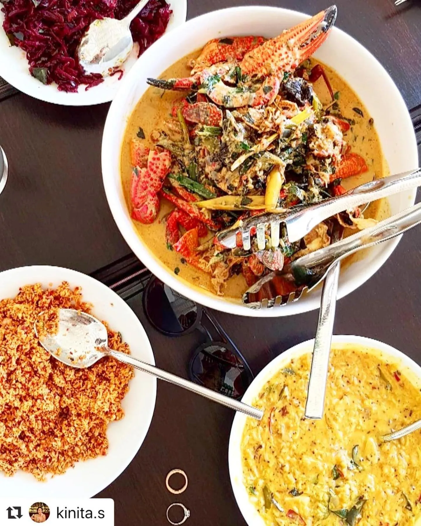 Food in Taru Villas Kandy