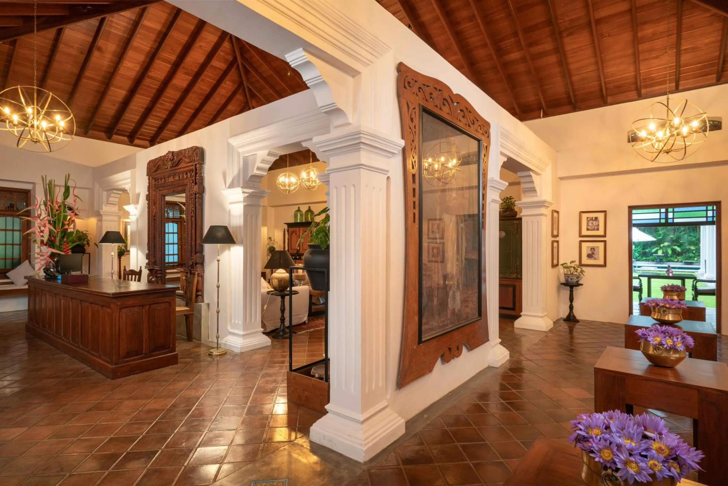 Lobby or reception in Taru Villas Kandy