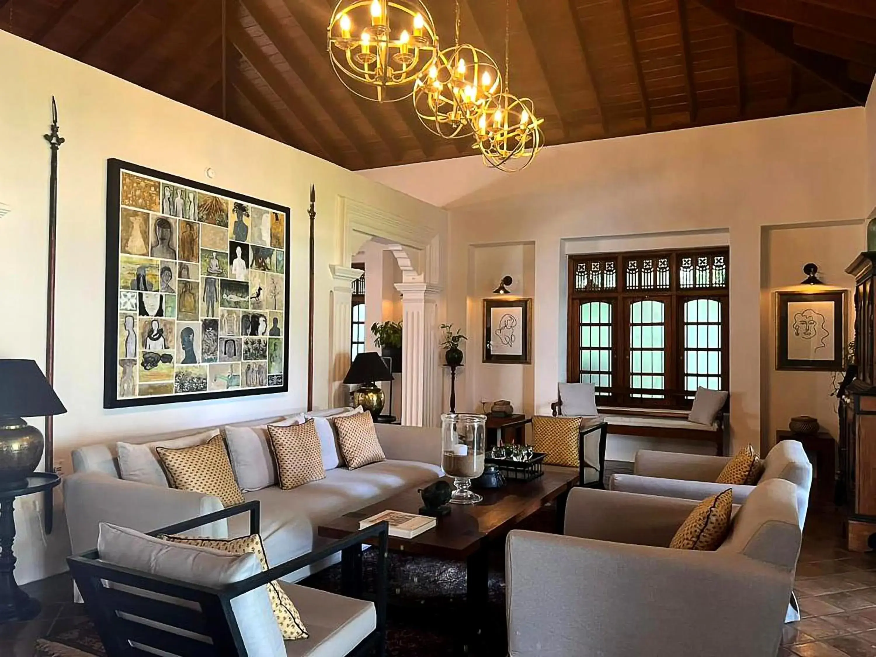 Living room in Taru Villas Kandy Living room in Taru Villas Kandy