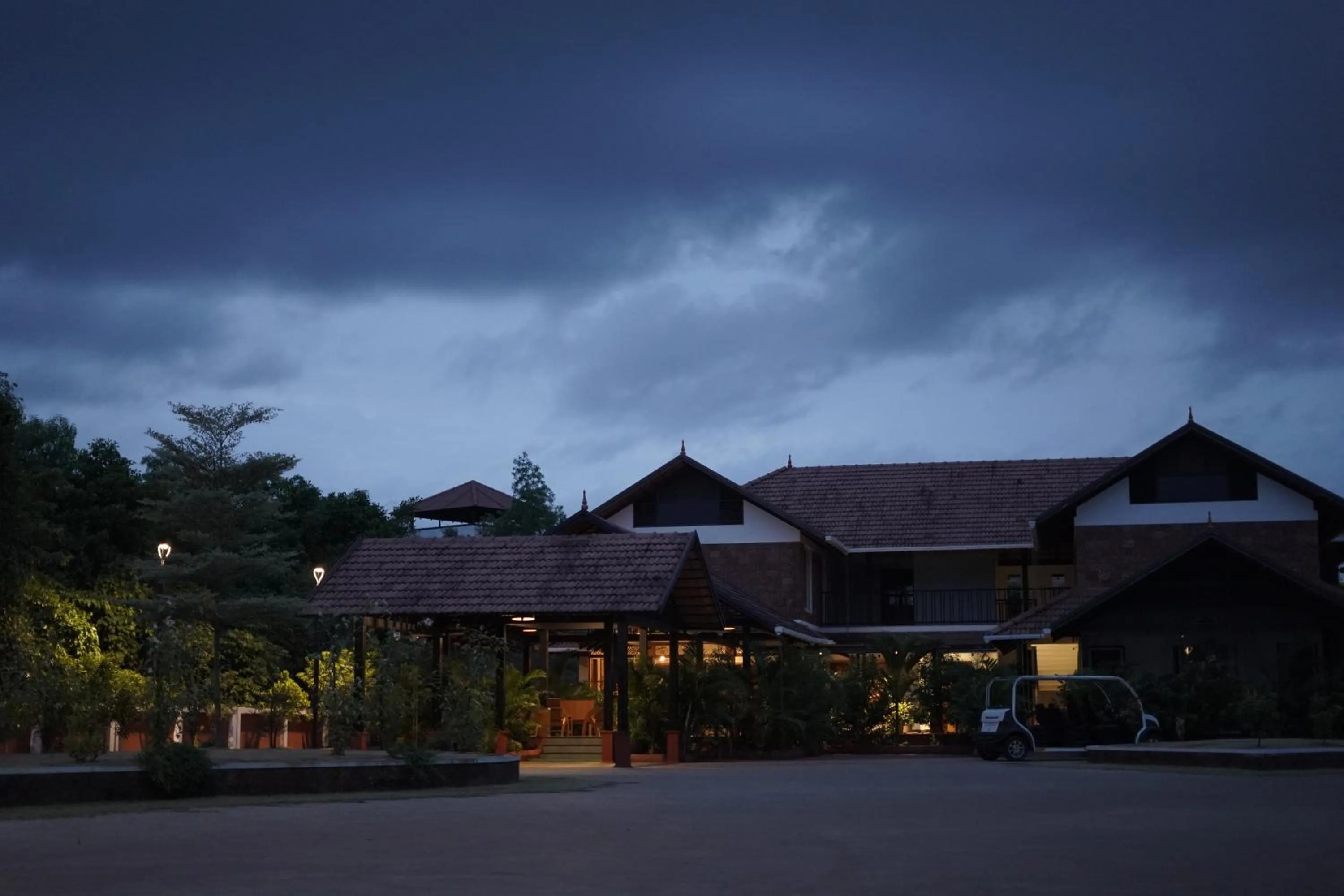 Property building in Vaidekam Resorts & Wellness, Kannur