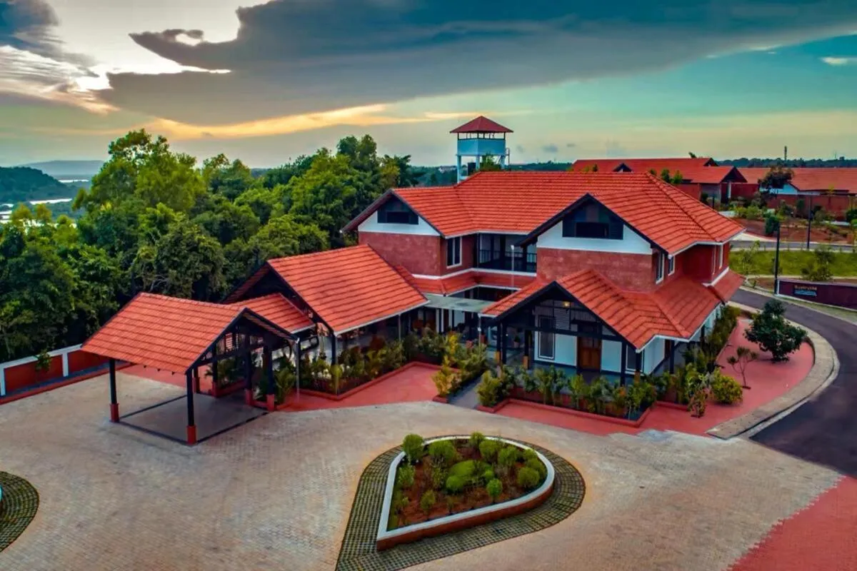 Property building in Vaidekam Resorts & Wellness, Kannur