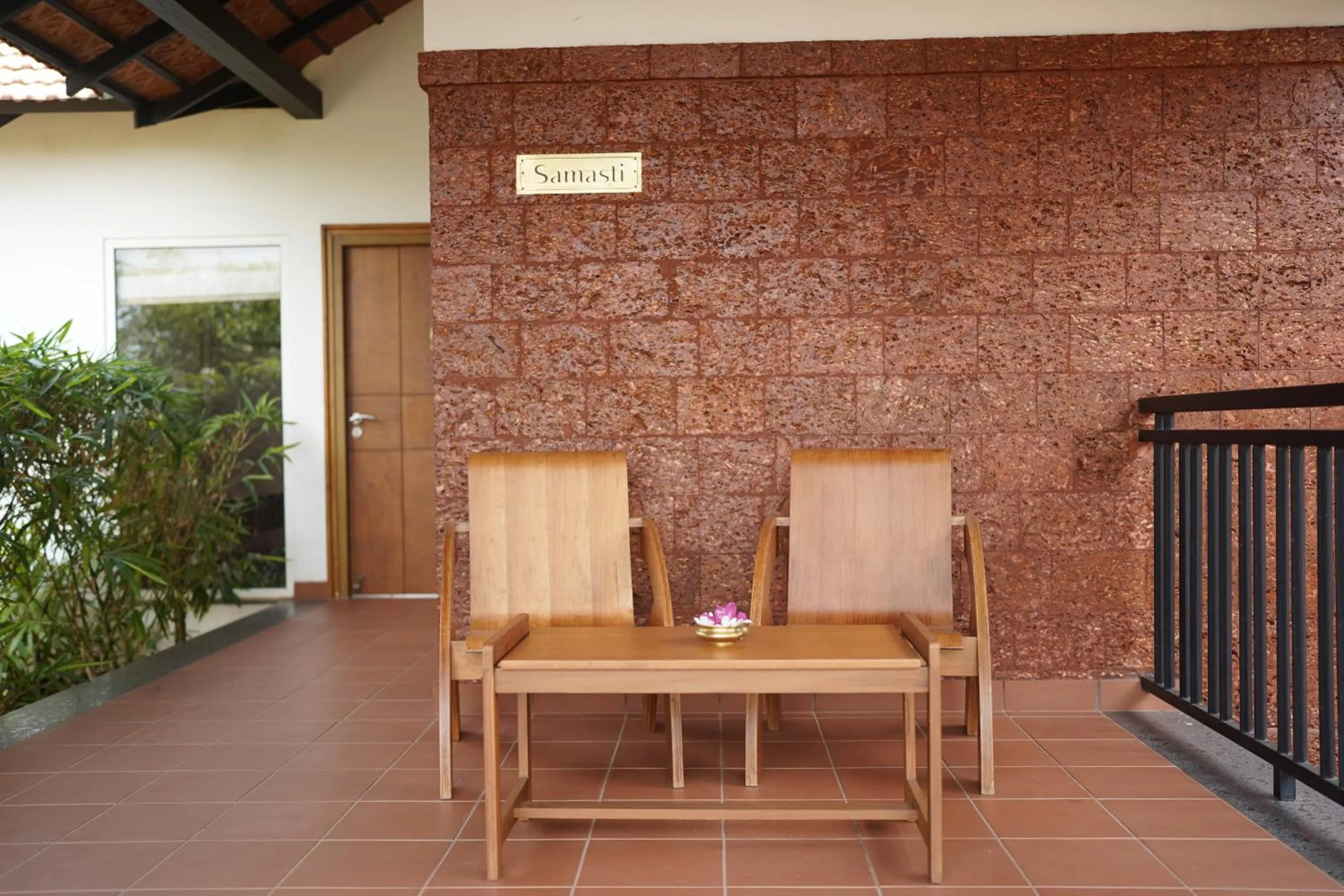 Balcony/Terrace in Vaidekam Resorts & Wellness, Kannur