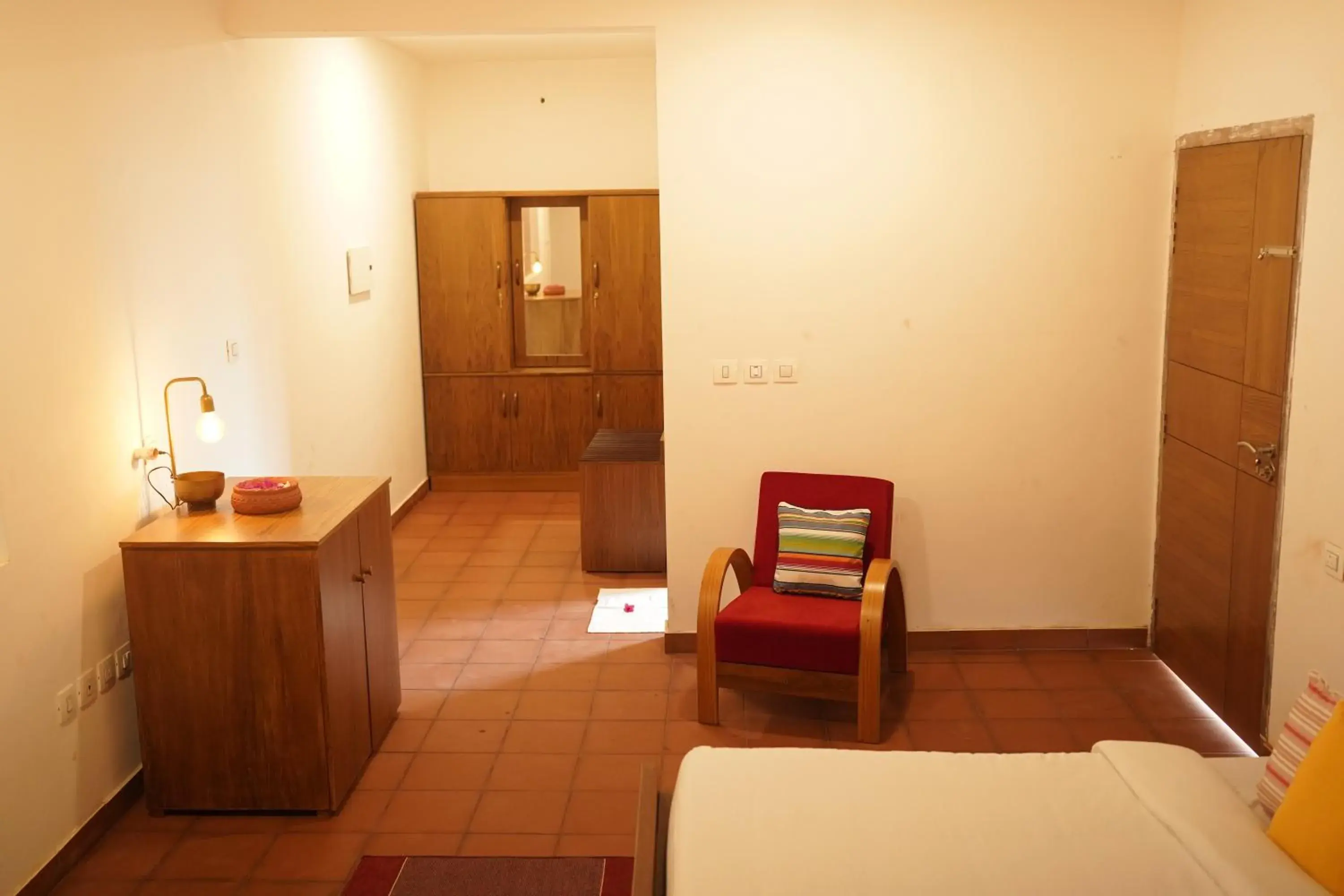 Bedroom, Bed in Vaidekam Resorts & Wellness, Kannur Bedroom, Bed in Vaidekam Resorts & Wellness, Kannur