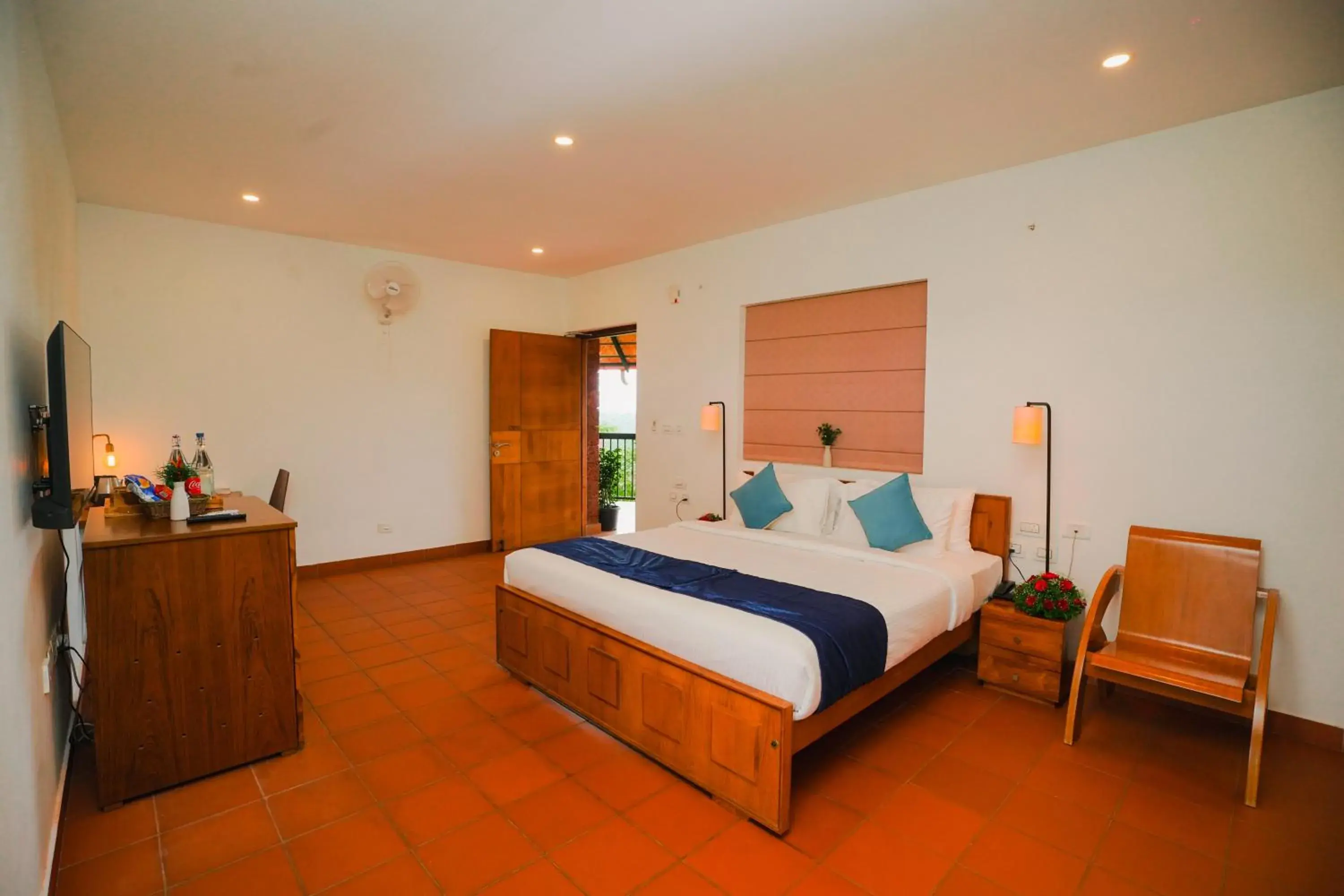 Bed in Vaidekam Resorts & Wellness, Kannur Bed in Vaidekam Resorts & Wellness, Kannur