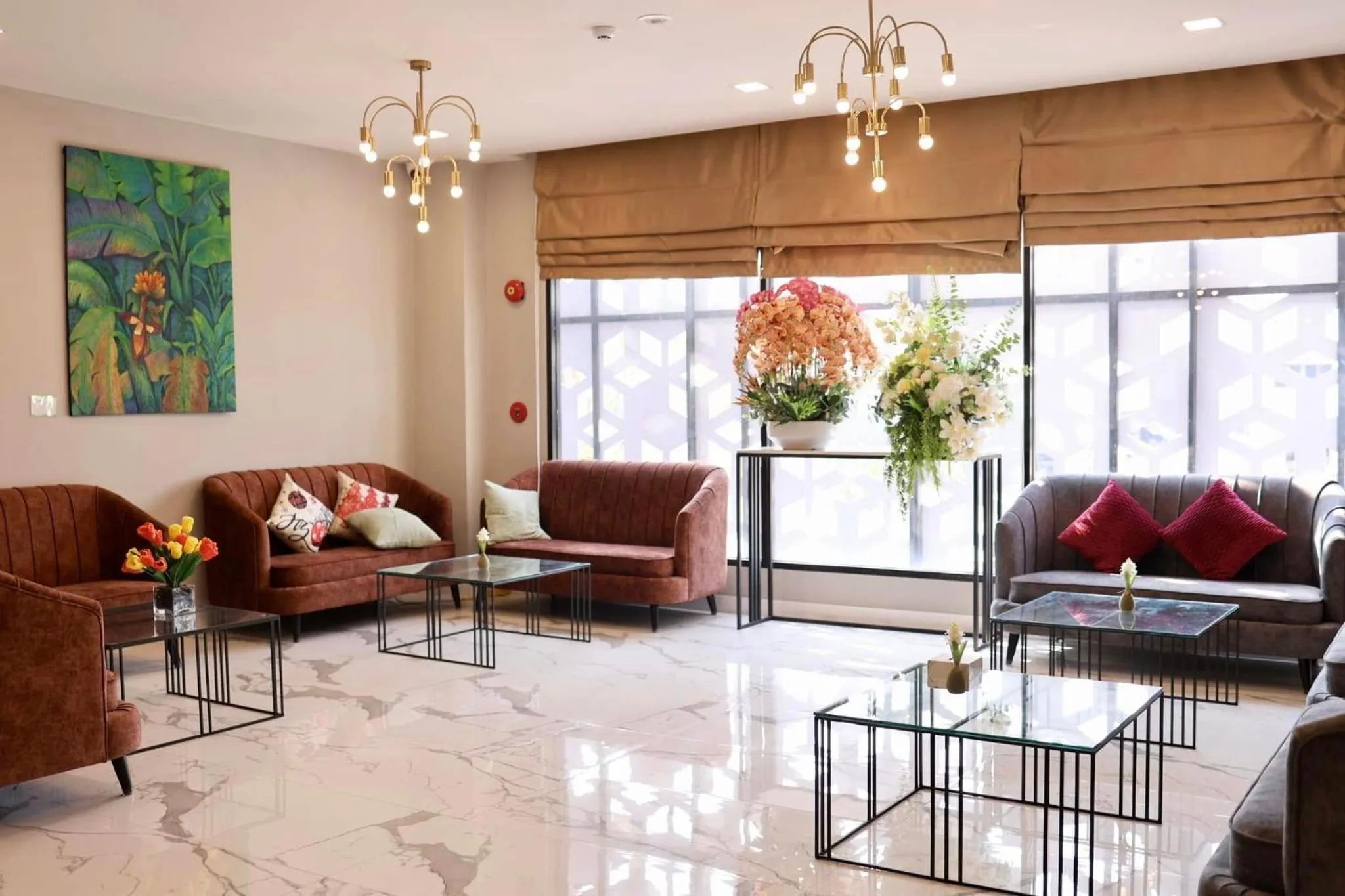 Seating area in Shewin de Bangkok