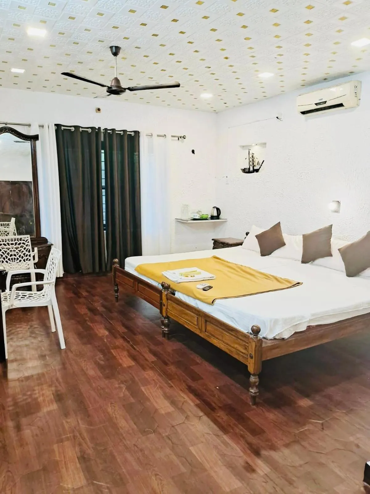 Bed in Surya Eco and Wedding Resort