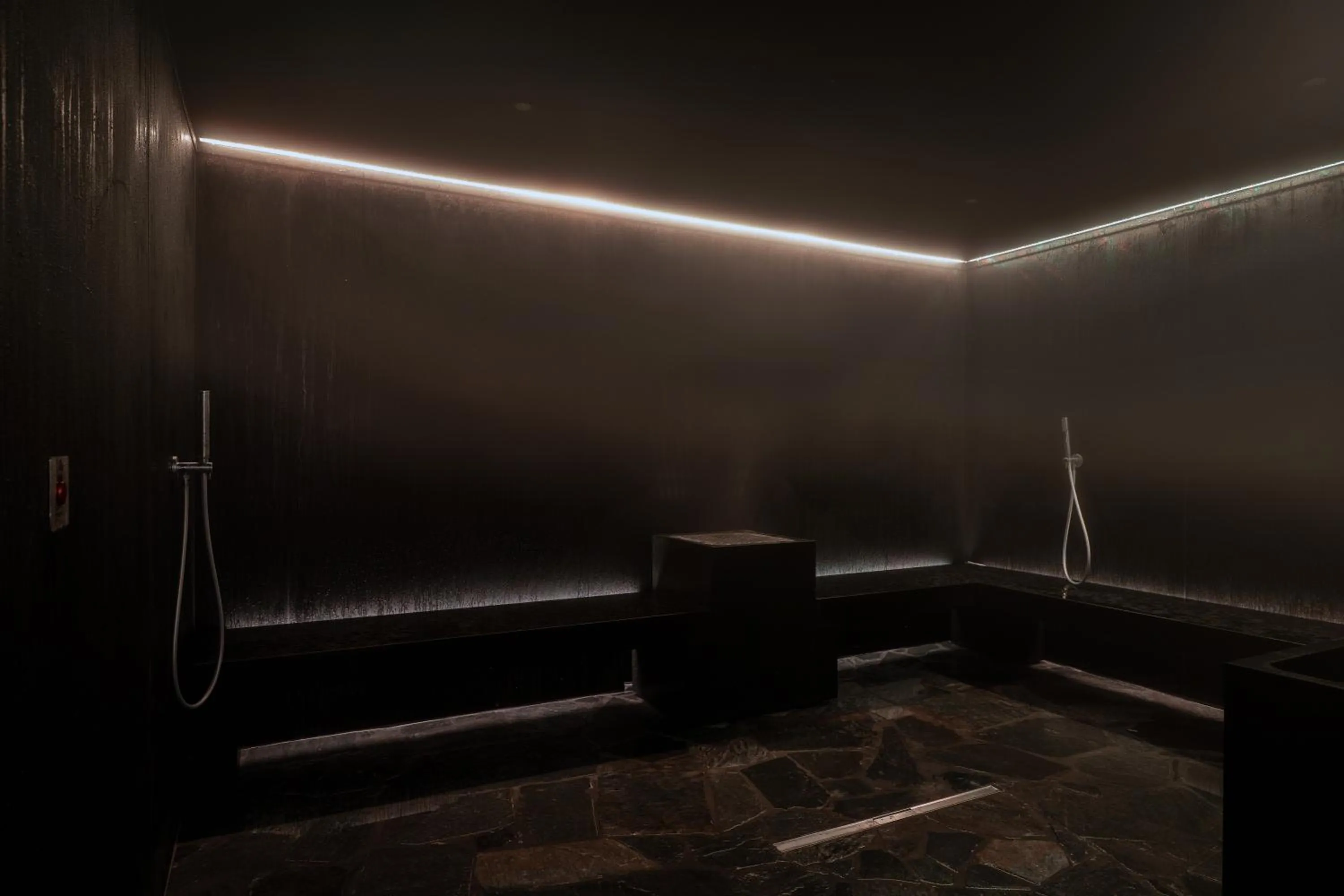 Steam room in Mix Brussels --Gym & Wellness for adults only--