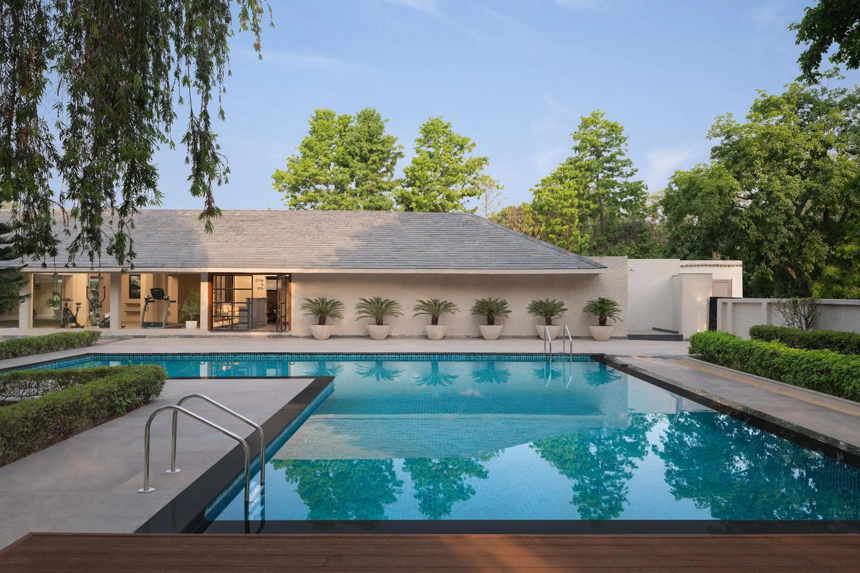 Swimming pool in Modi Estate, Meerut - AM Hotel Kollection