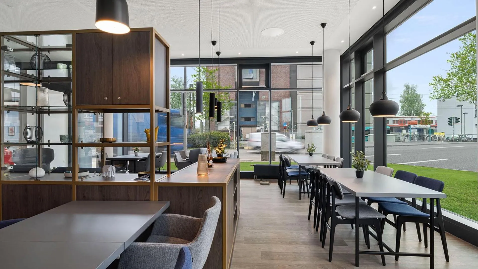 Lobby or reception in smartments Frankfurt City-Ost