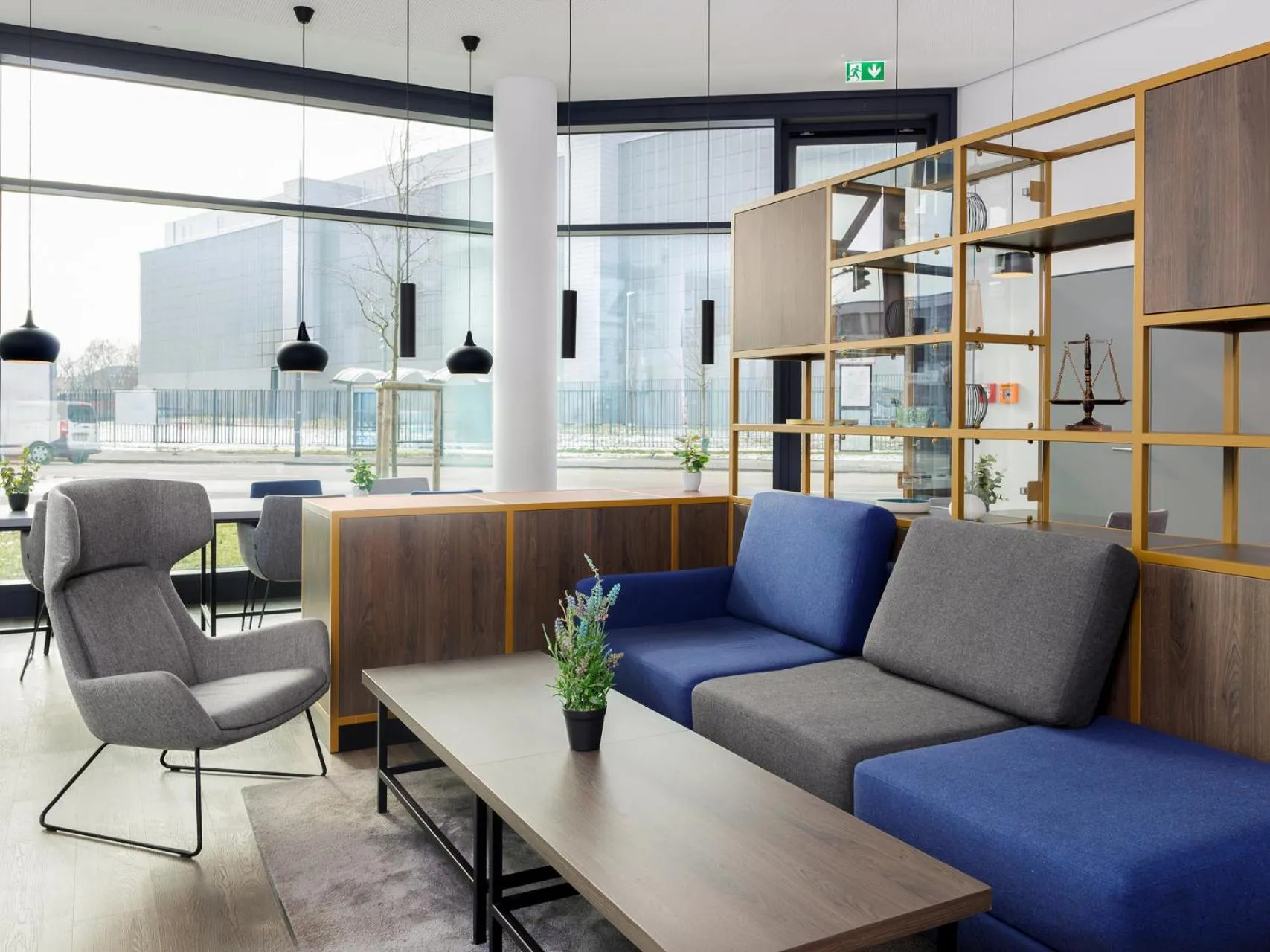 Lobby or reception in smartments Frankfurt City-Ost