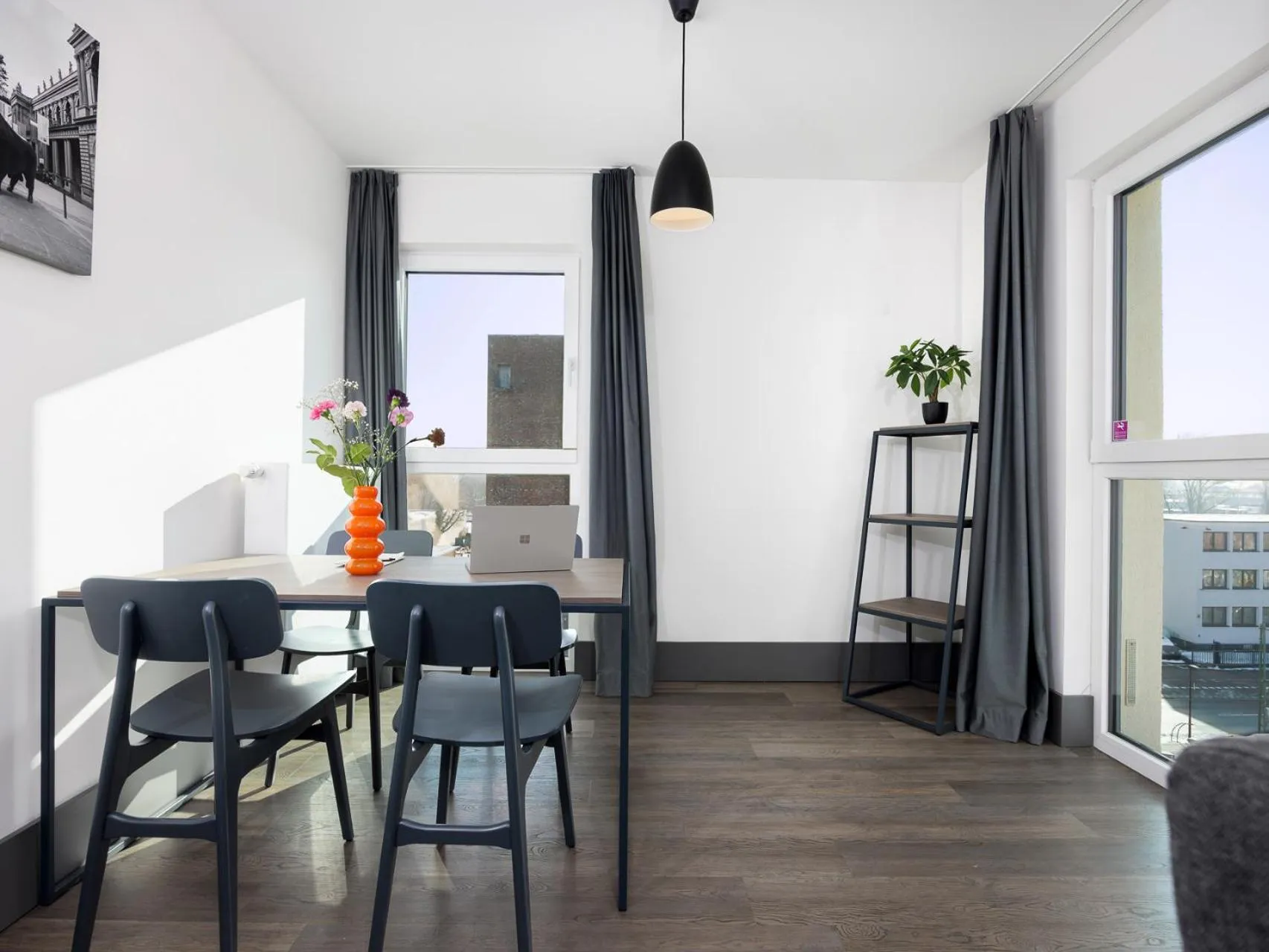 Seating area in smartments Frankfurt City-Ost