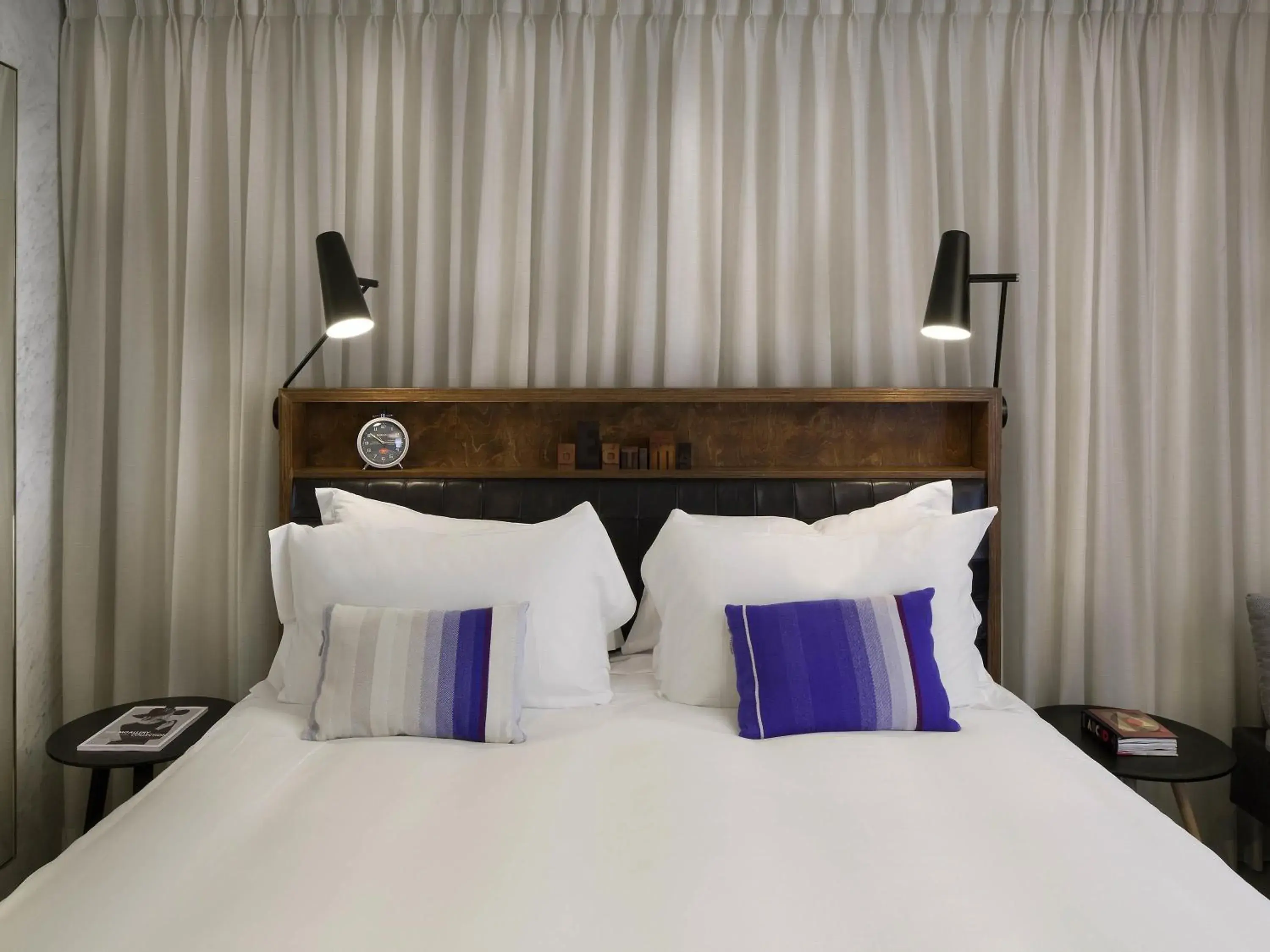 Bedroom, Bed in INK Hotel Amsterdam - MGallery Collection Bedroom, Bed in INK Hotel Amsterdam - MGallery Collection