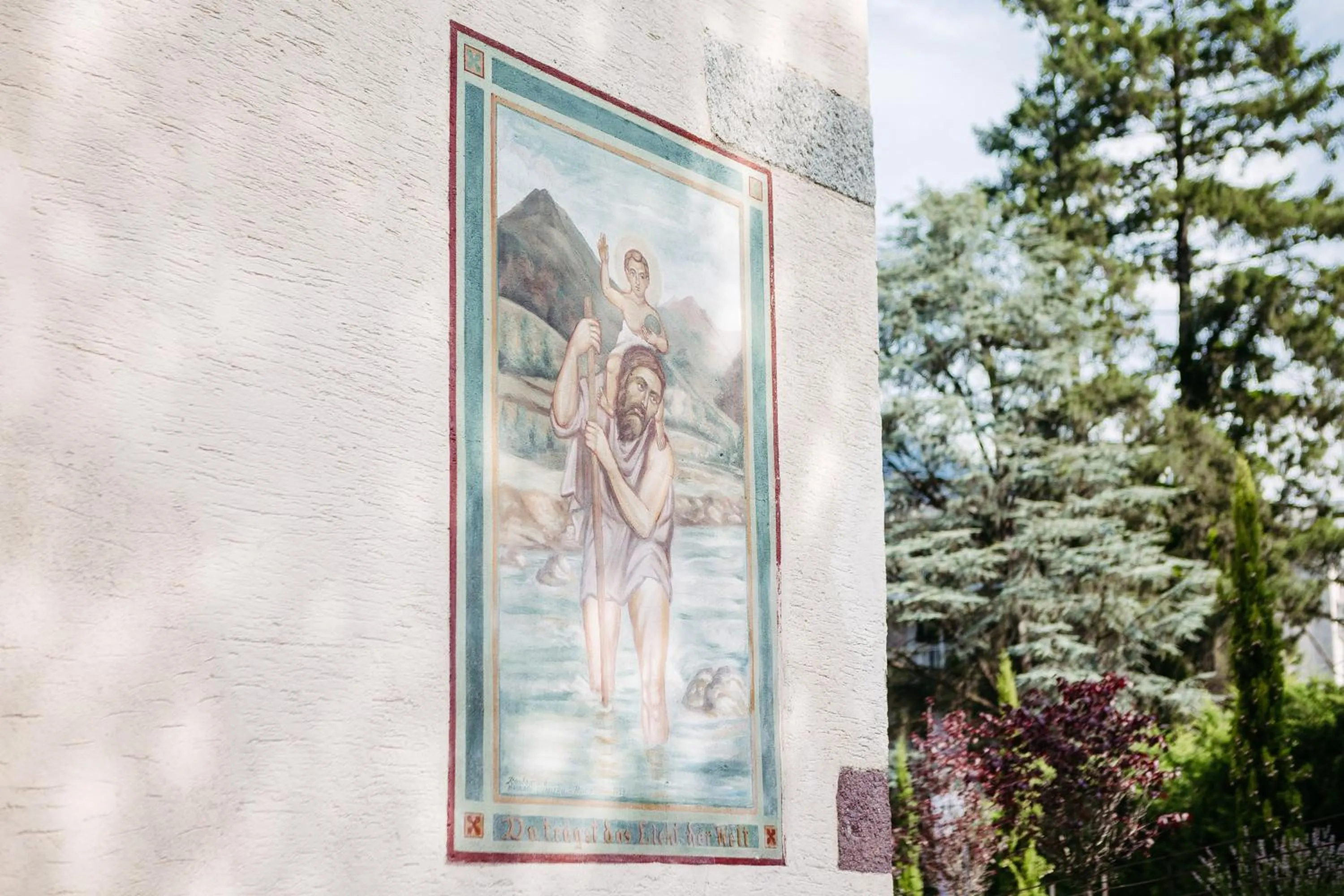 Garden in Gästehaus Salvatorianerinnen
