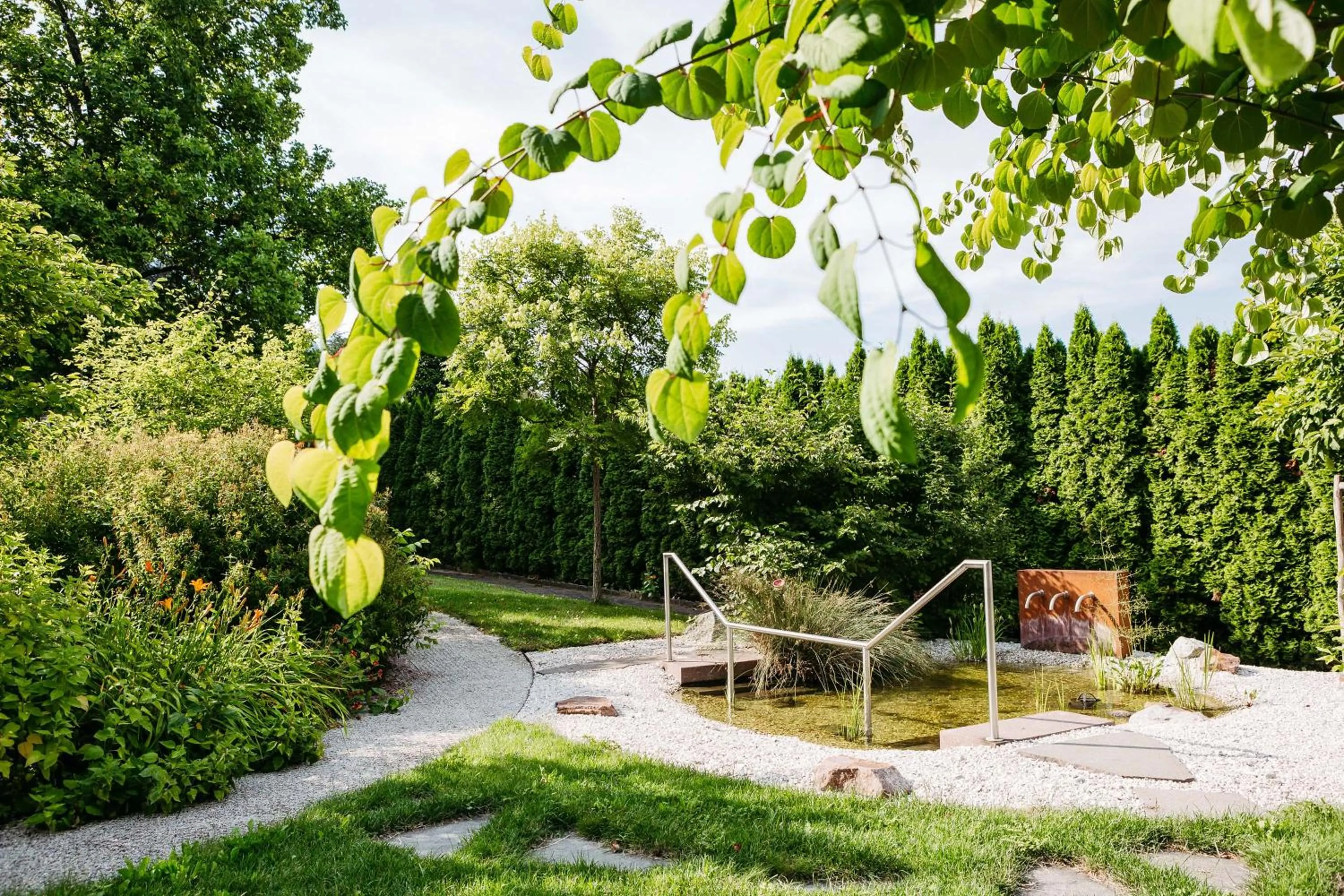 Garden in Gästehaus Salvatorianerinnen