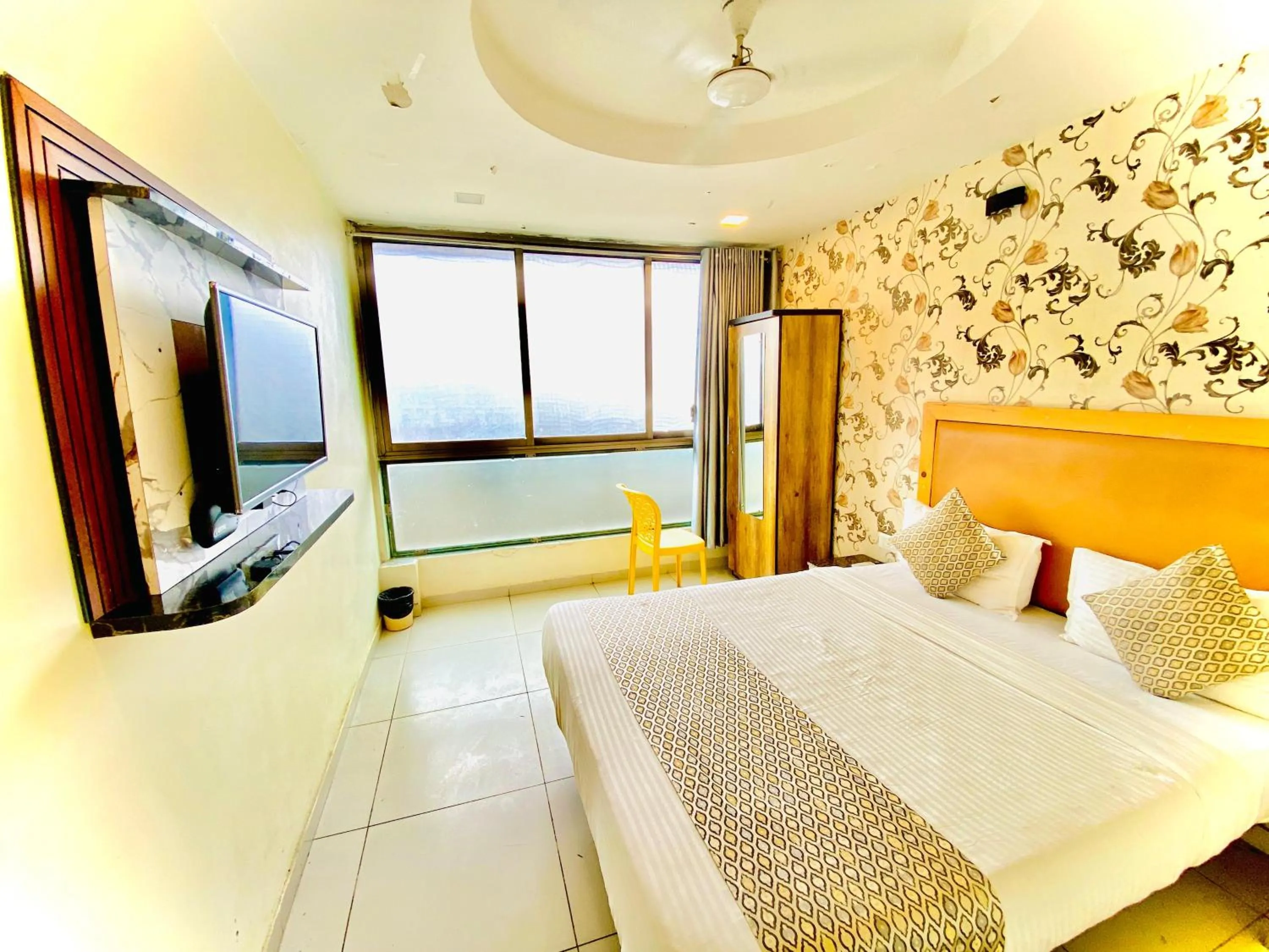 Bed in Hotel Alexa - Satellite Prahladnagar, Ahmedabad