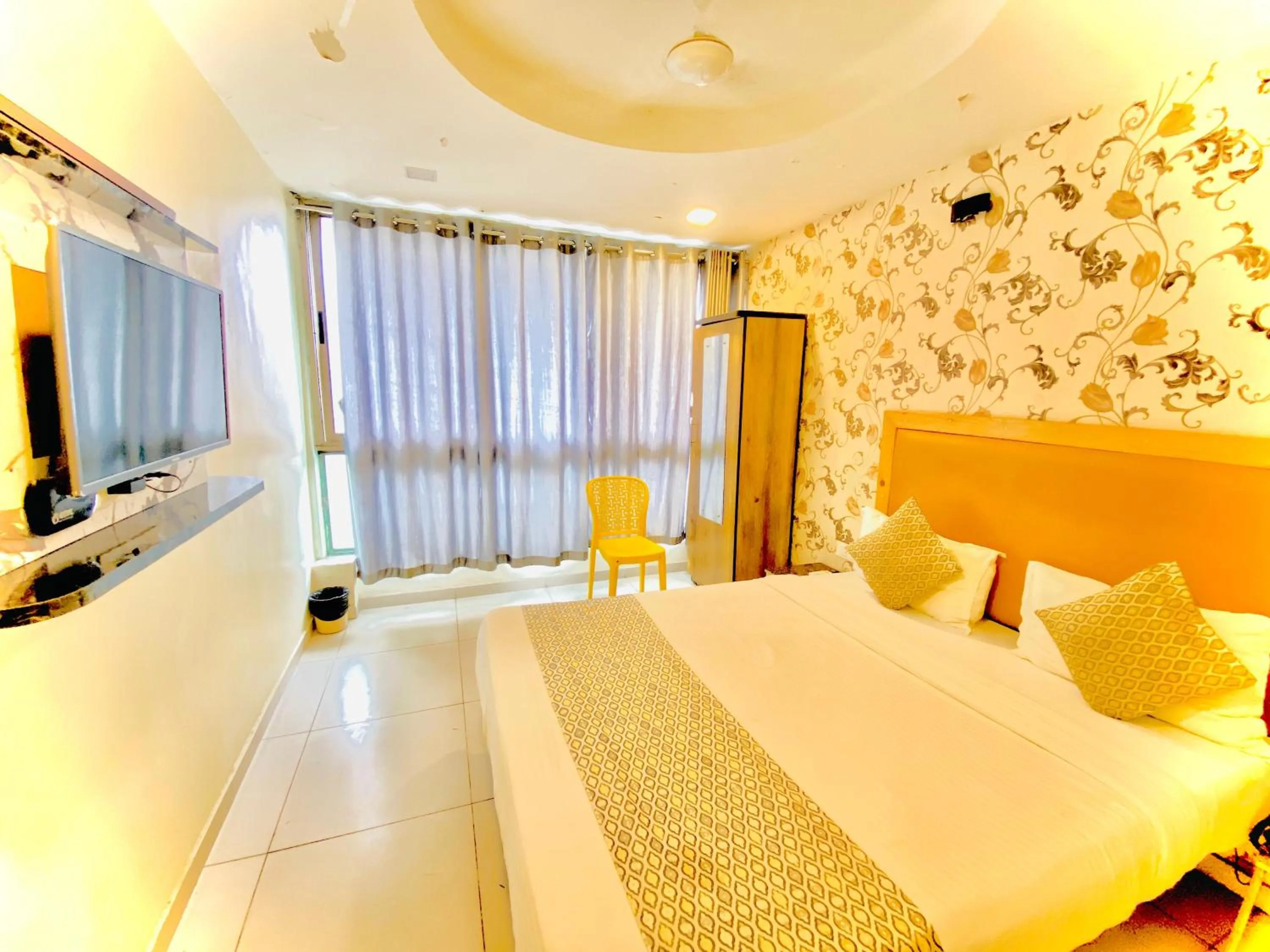 Bed in Hotel Alexa - Satellite Prahladnagar, Ahmedabad