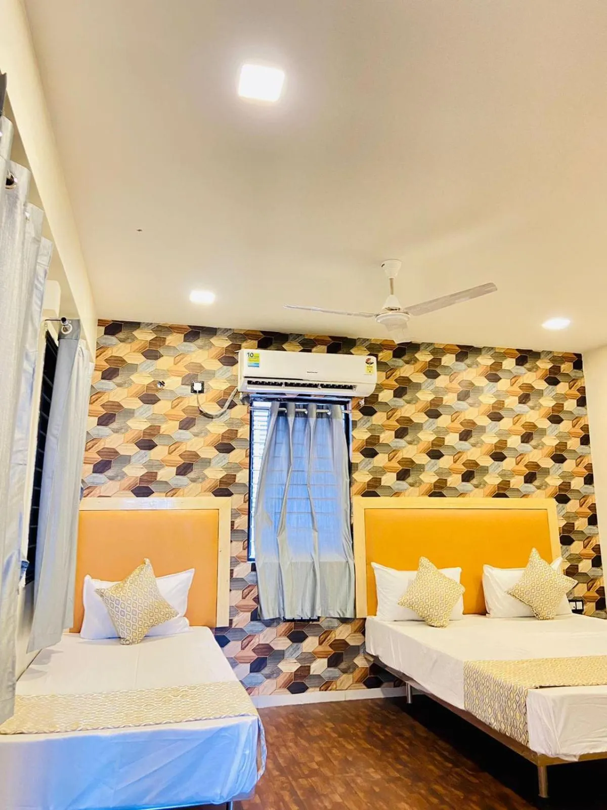 Bed in Hotel Alexa - Satellite Prahladnagar, Ahmedabad