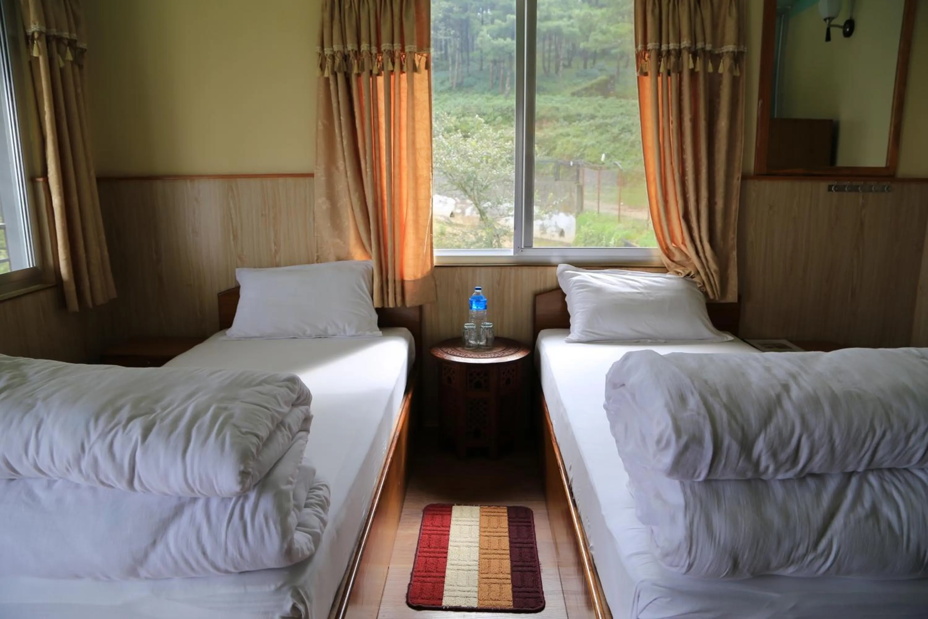 Bed in Hotel Mount Paradise