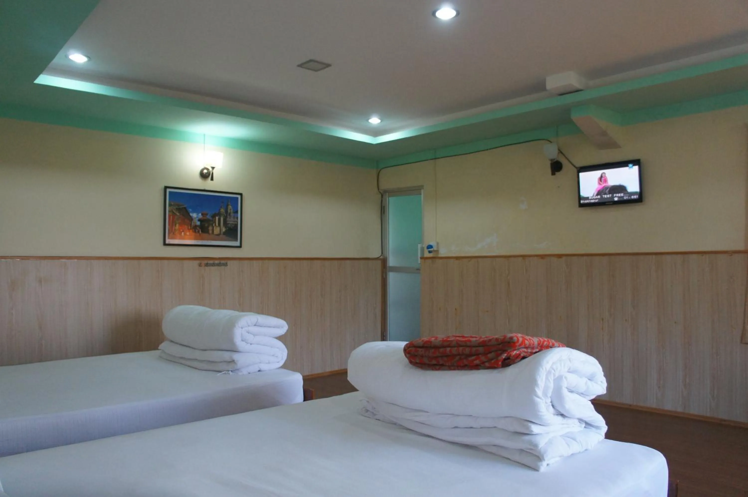 Bed in Hotel Mount Paradise